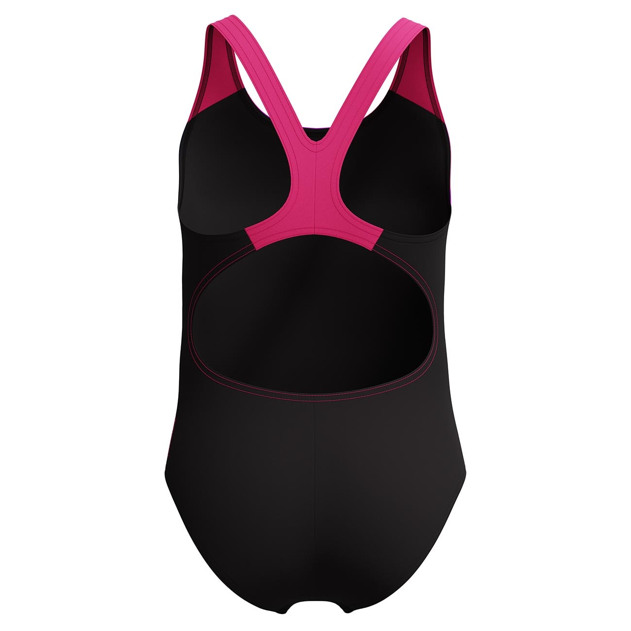 Fato de Banho de Natação Infantil Print Splashback One Piece Speedo Rosa-3