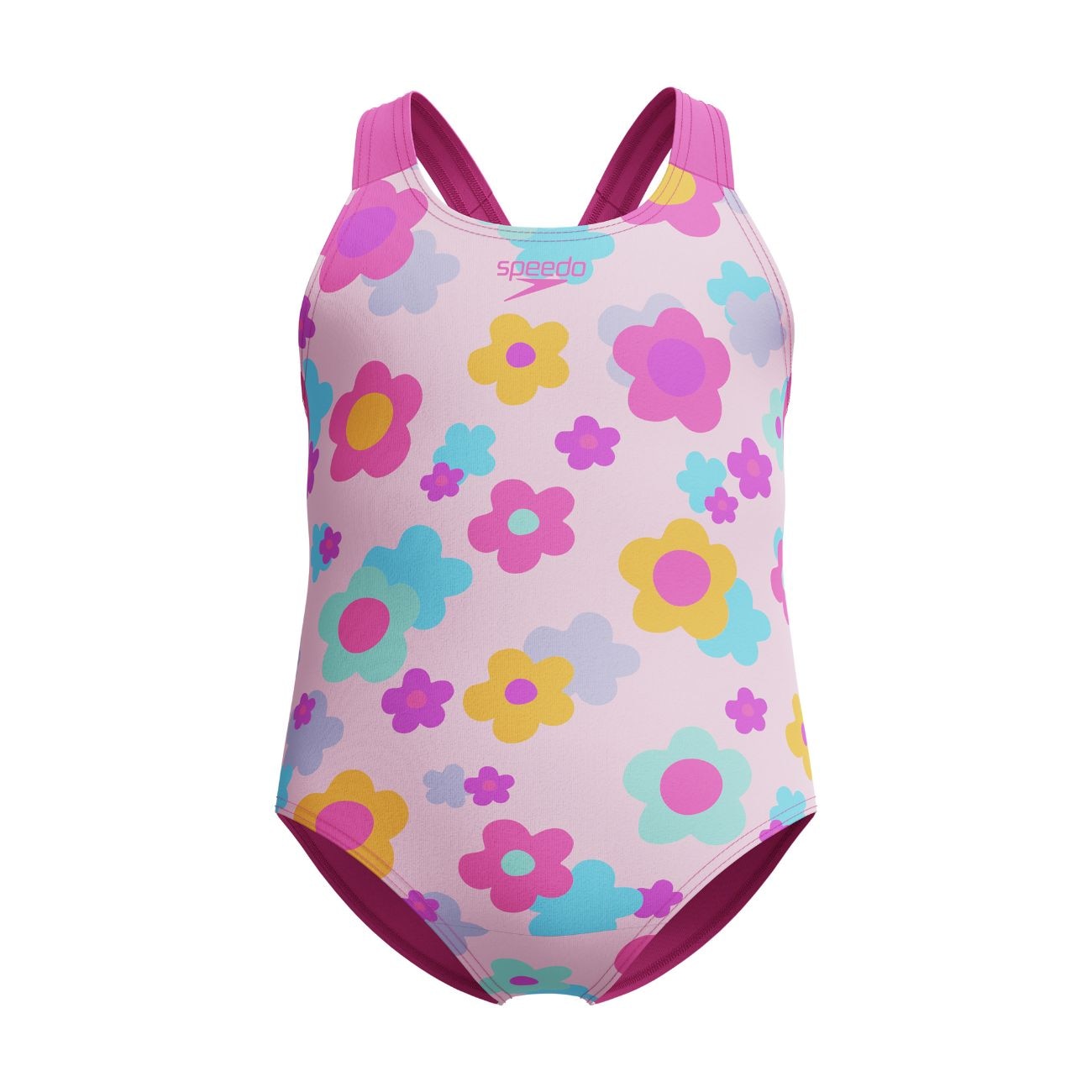Imagem 0 de Fato de Banho de Natação para Bebés Print Racerback One Piece Speedo