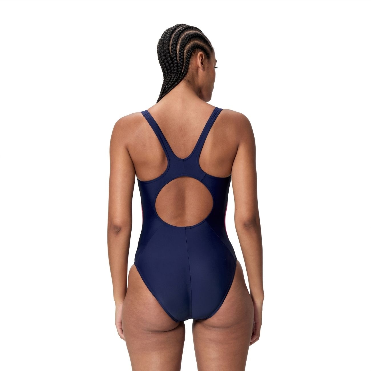 Fato de Banho de Natação Colorblock Splice 2 One Piece Speedo Azul-marinho-3