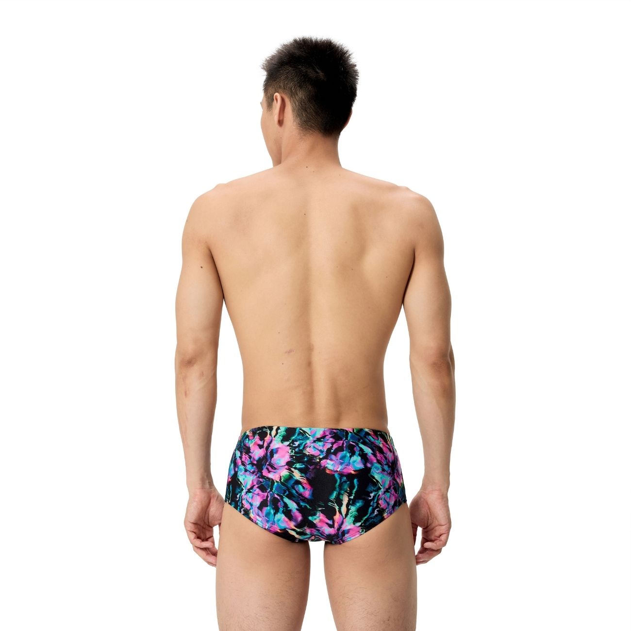 Fato de Banho de Natação Male Printed 13cm Brief Speedo Multicolor-3