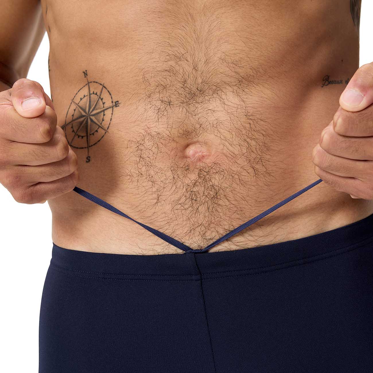 Fato de Banho de Natação Hyperboom Aquashort Speedo Azul-marinho-2