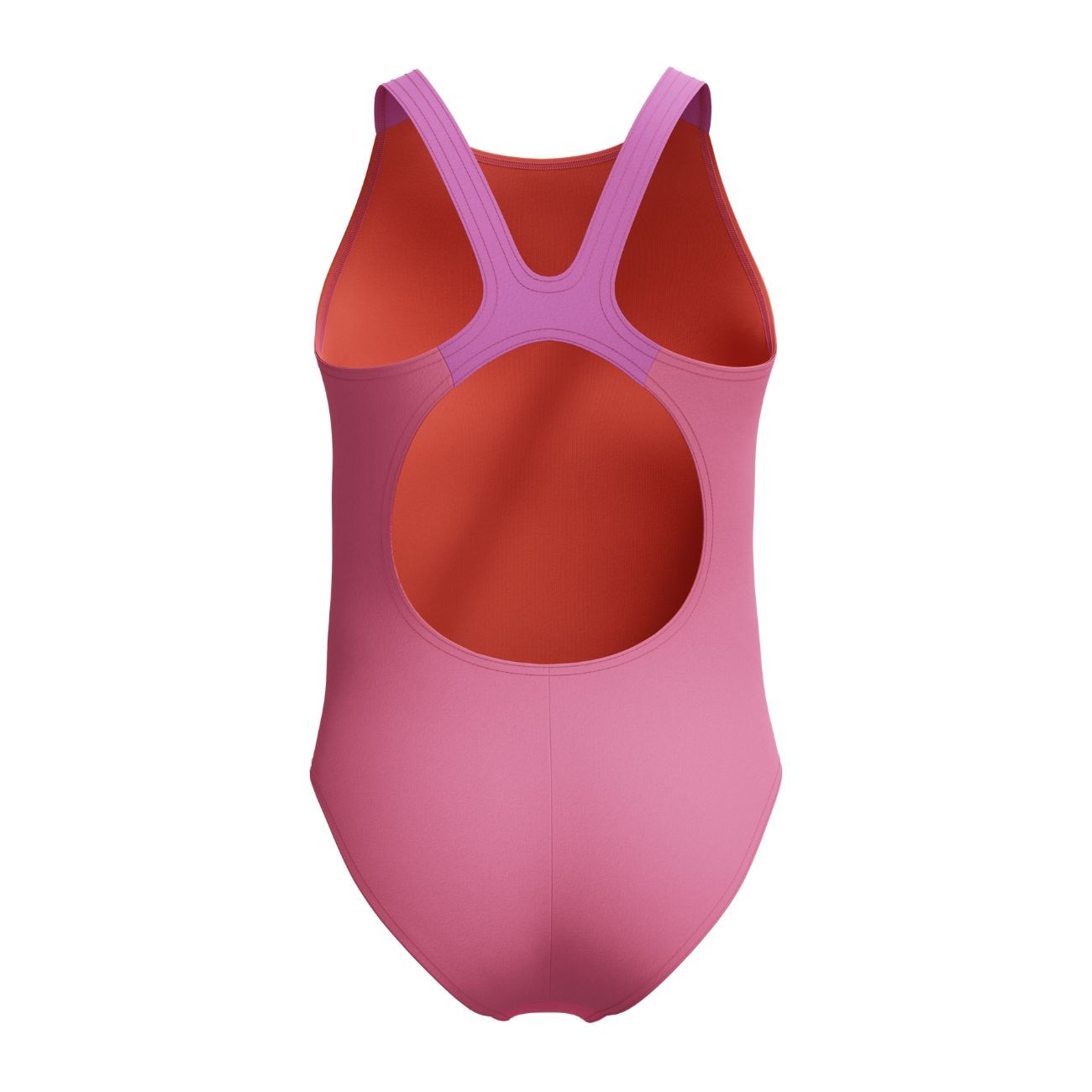 Fato de Banho de Natação Infantil Print Pulseback One Piece Speedo Rosa-3