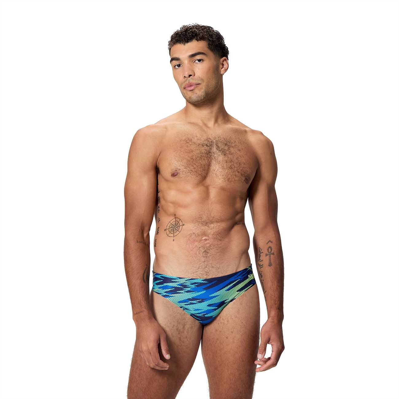 Imagem 0 de Fato de Banho de Natação Hyperboom Print Brief Speedo