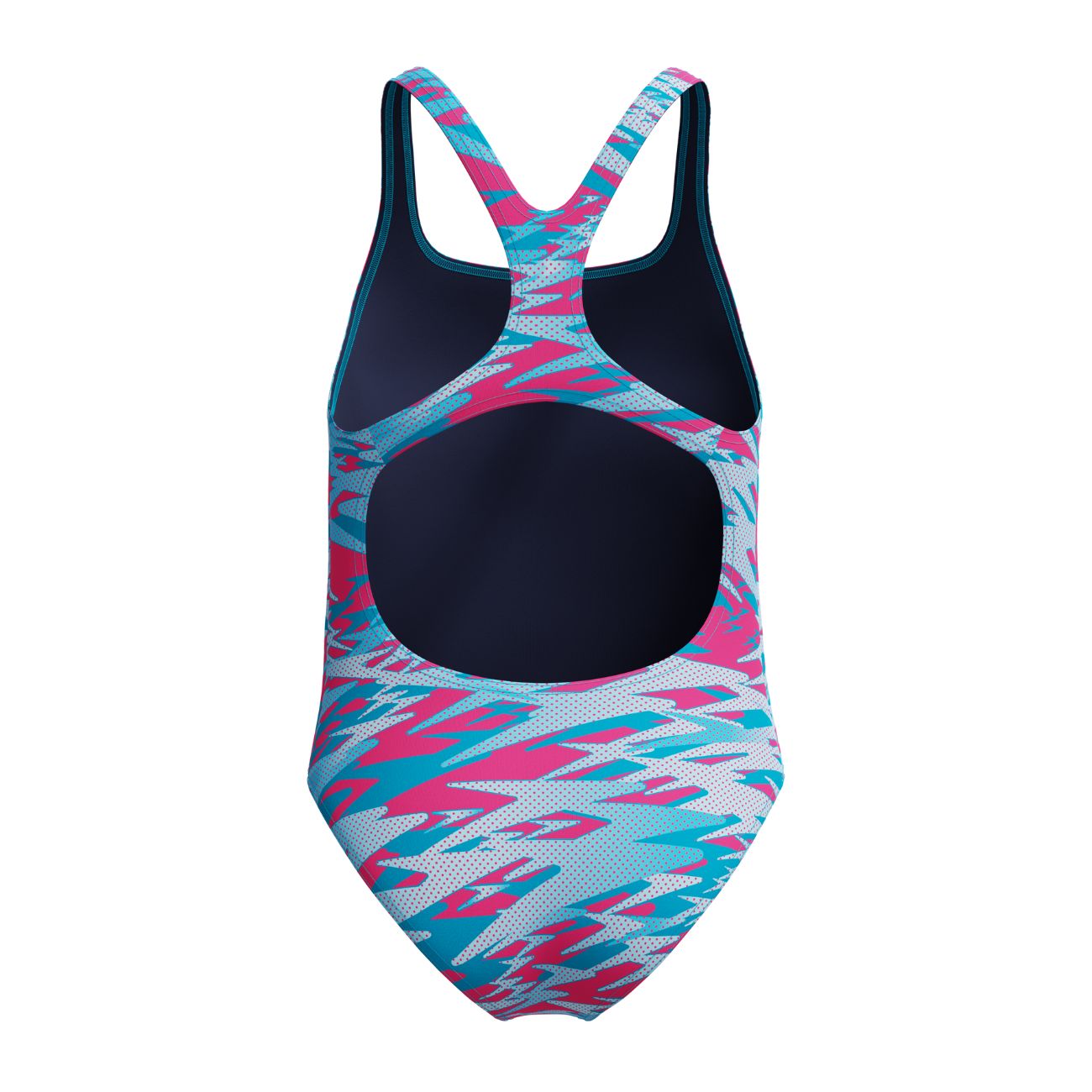 Fato de Banho de Natação Infantil Hyperboom Print Medalist One Piece Speedo Azul-3