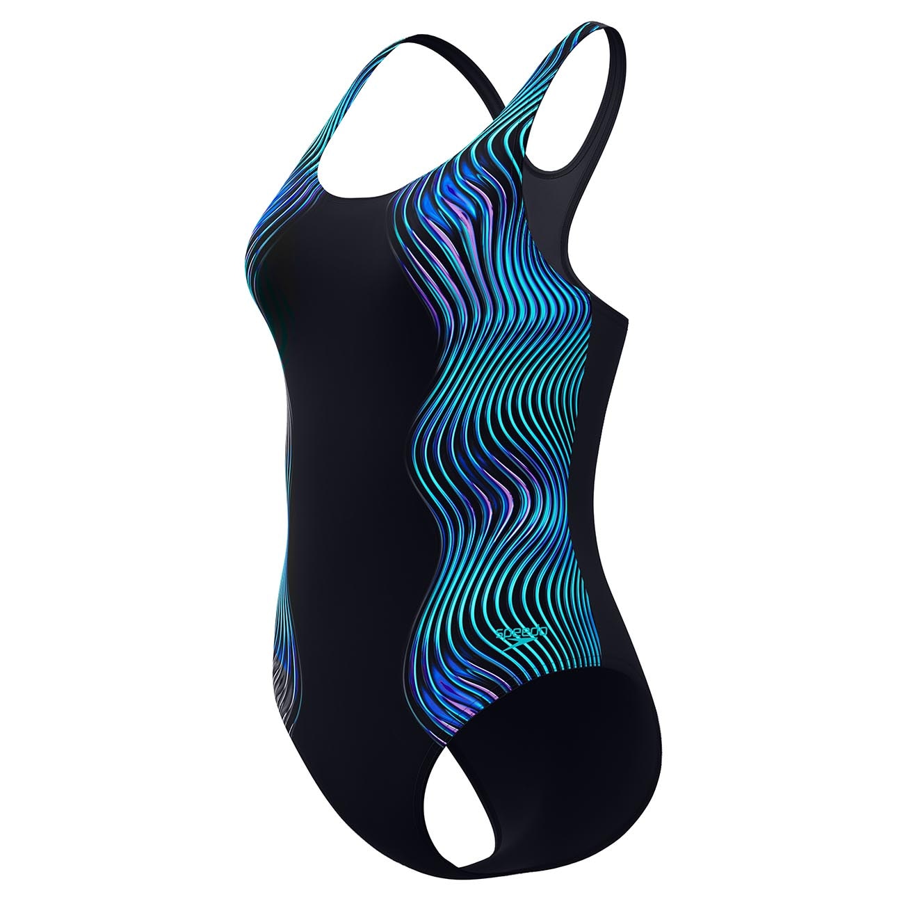 Fato de Banho de Natação Print Medalist One Piece Speedo Verde-2
