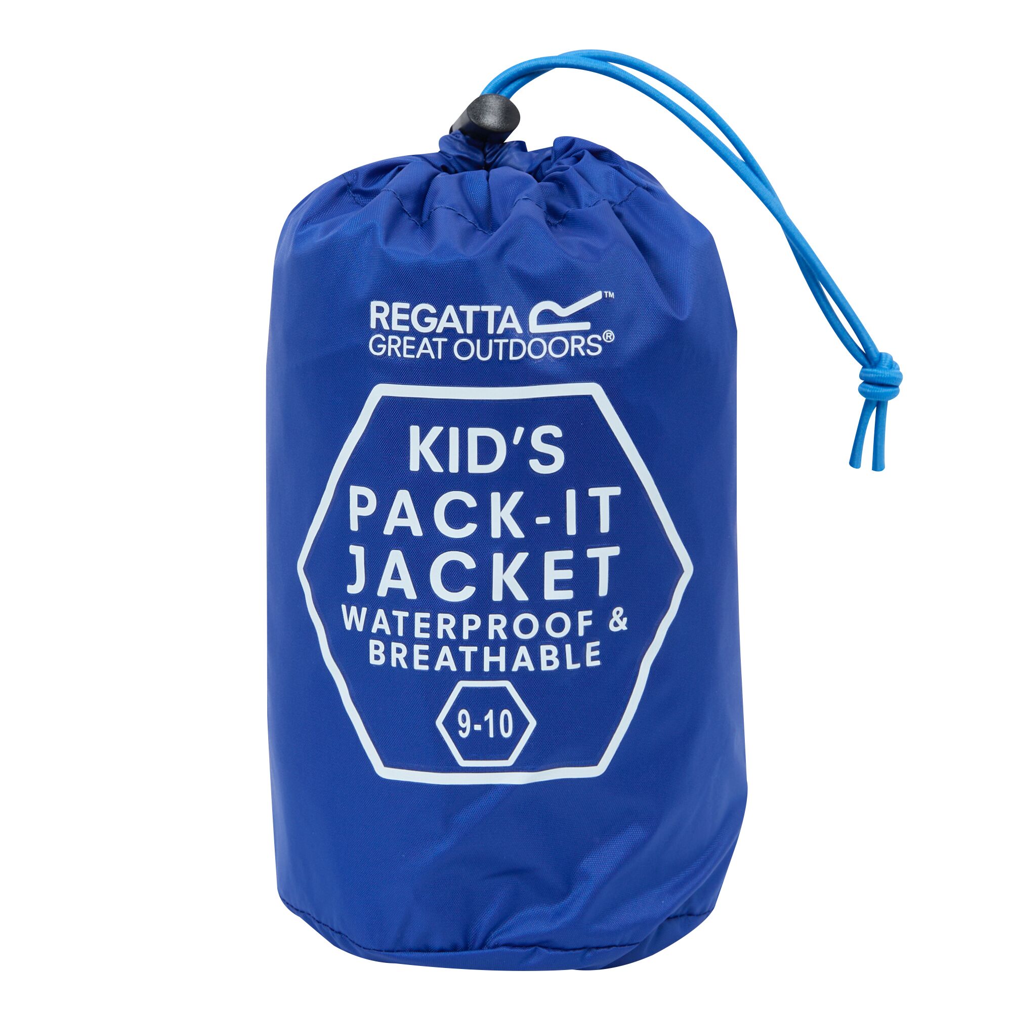 Impermeável Infantil Pack It Iii Regatta Azul-6