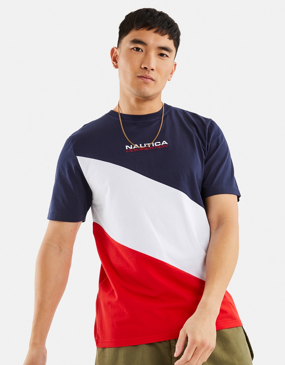 Imagem 0 de T-shirt Multicolor de Manga Curta