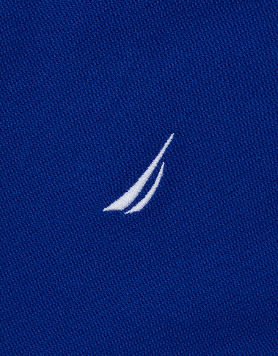 Polo Corte Classic de Manga Curta Azul-índigo-3