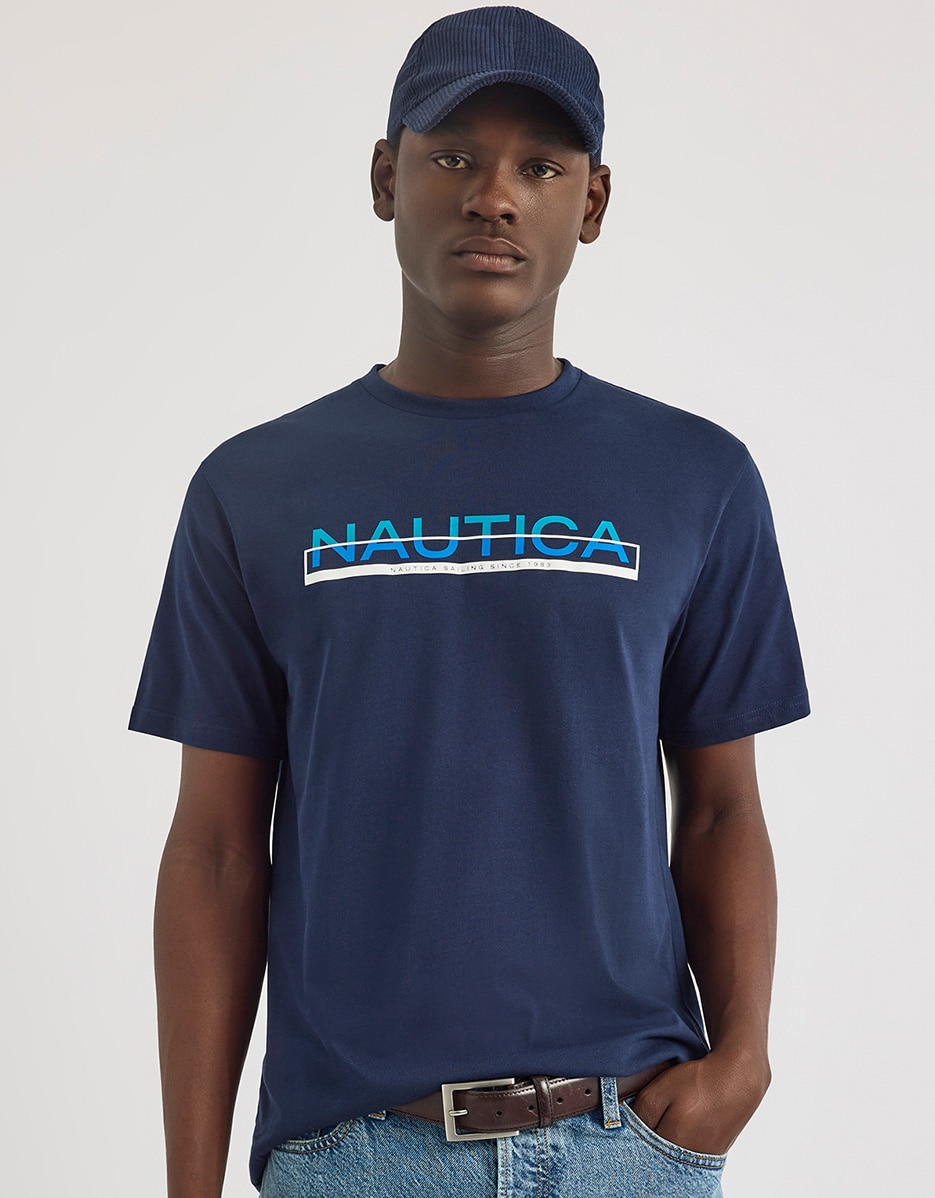 Imagem 0 de T-shirt de Manga Curta com Logotipo Frontal