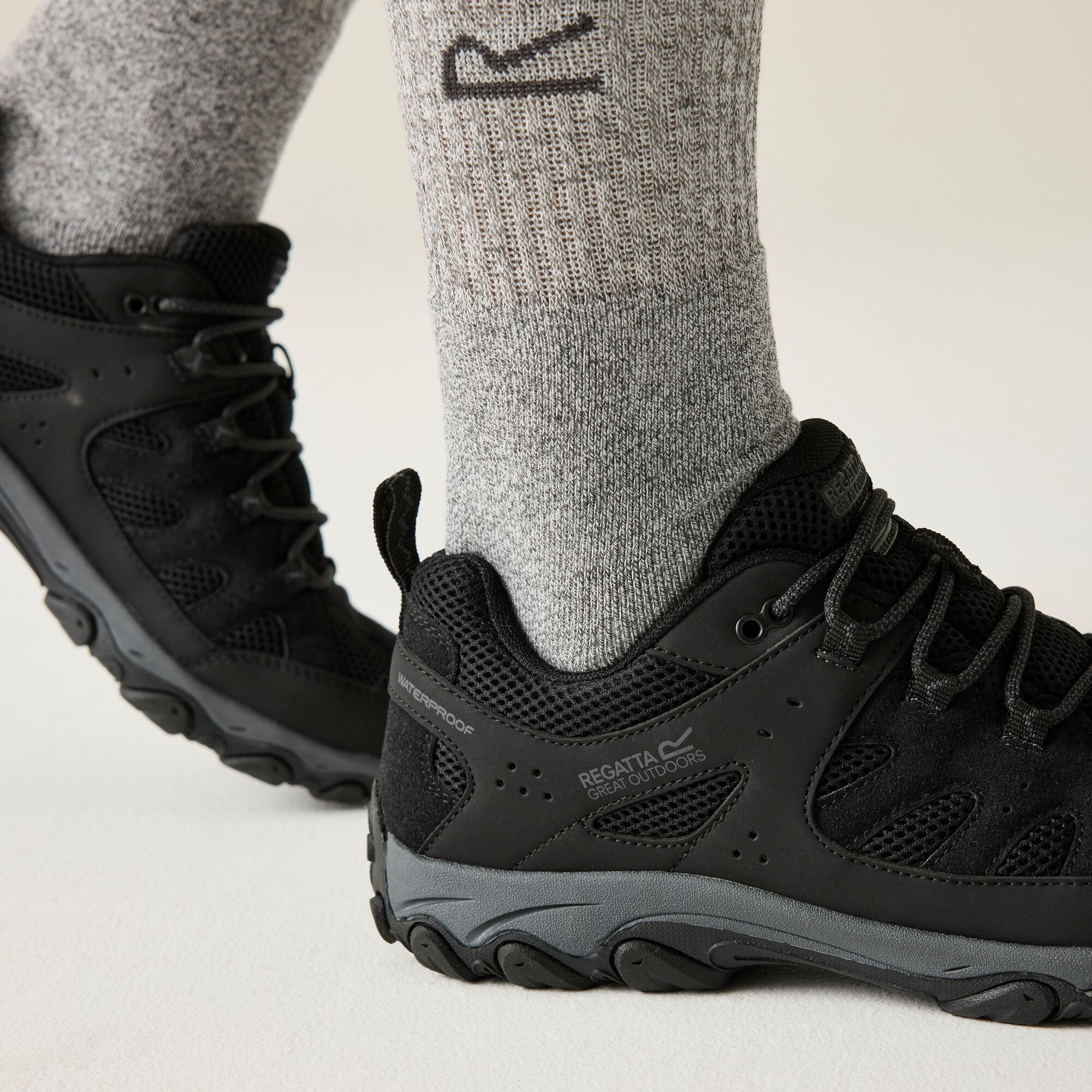 Sapatilhas de Montanha Edgepoint Iv Low Regatta Preto-3