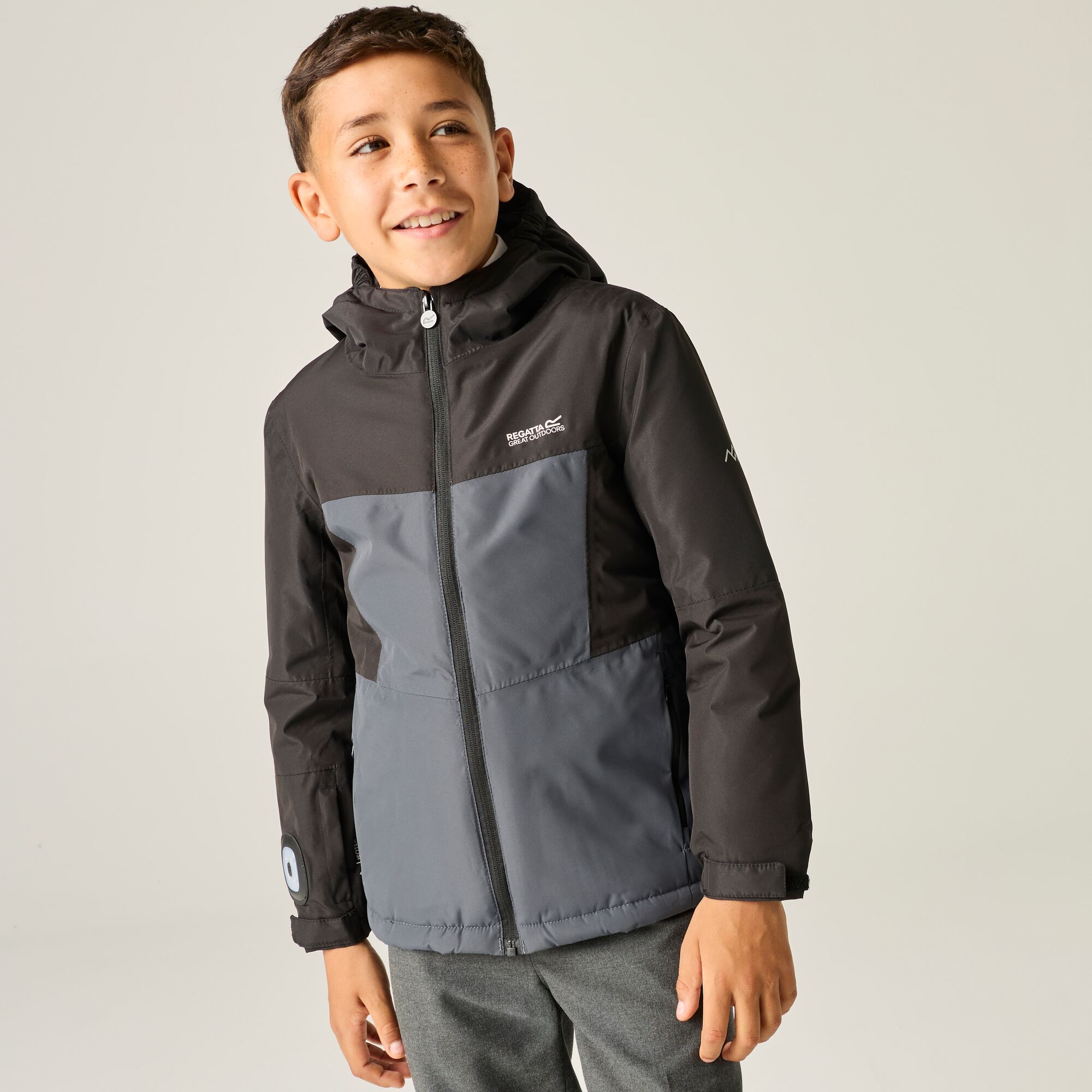 Casaco Beamz Regatta Preto / Cinzento-2