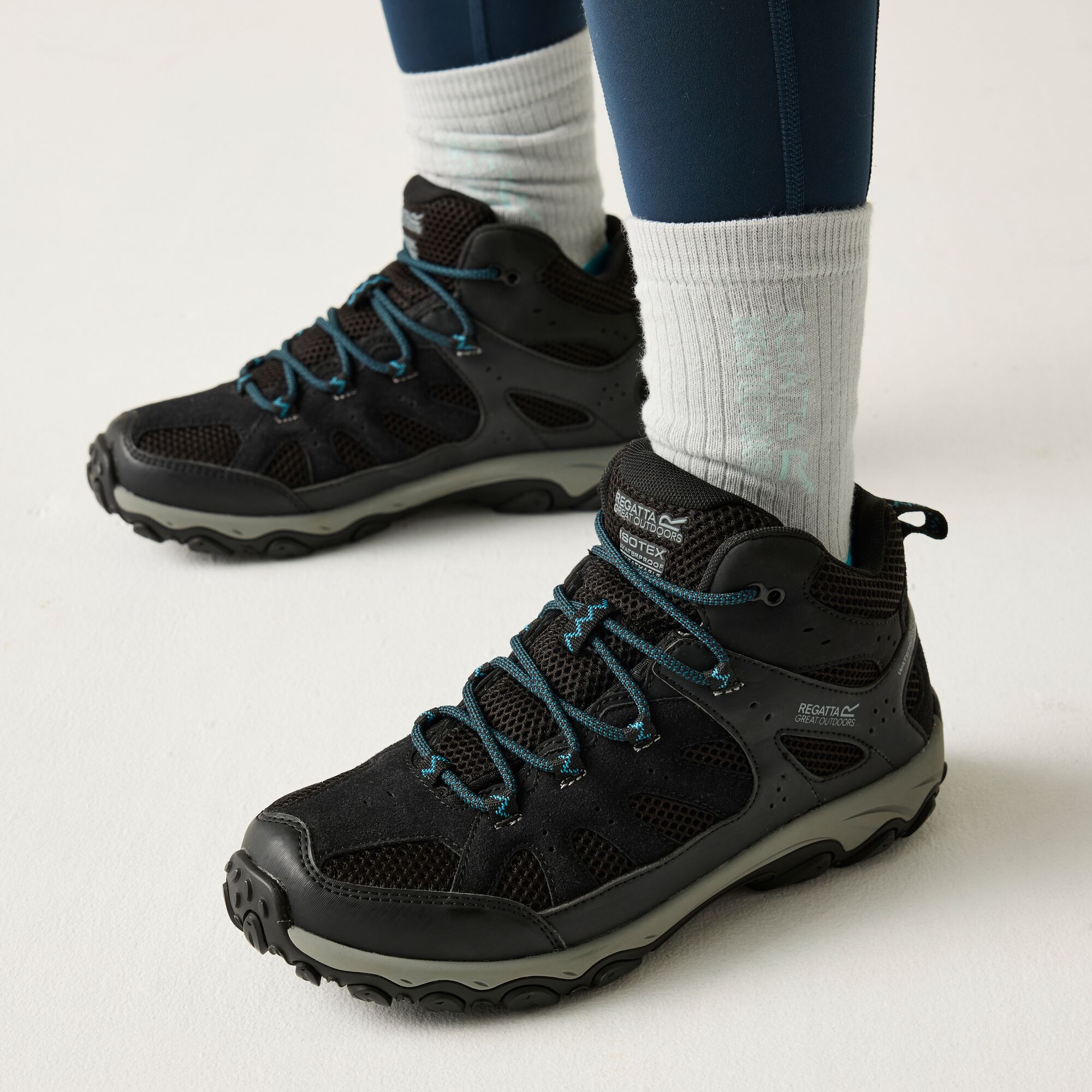 Botas de Montanha Edgepoint Iv Mid Regatta Preto-2