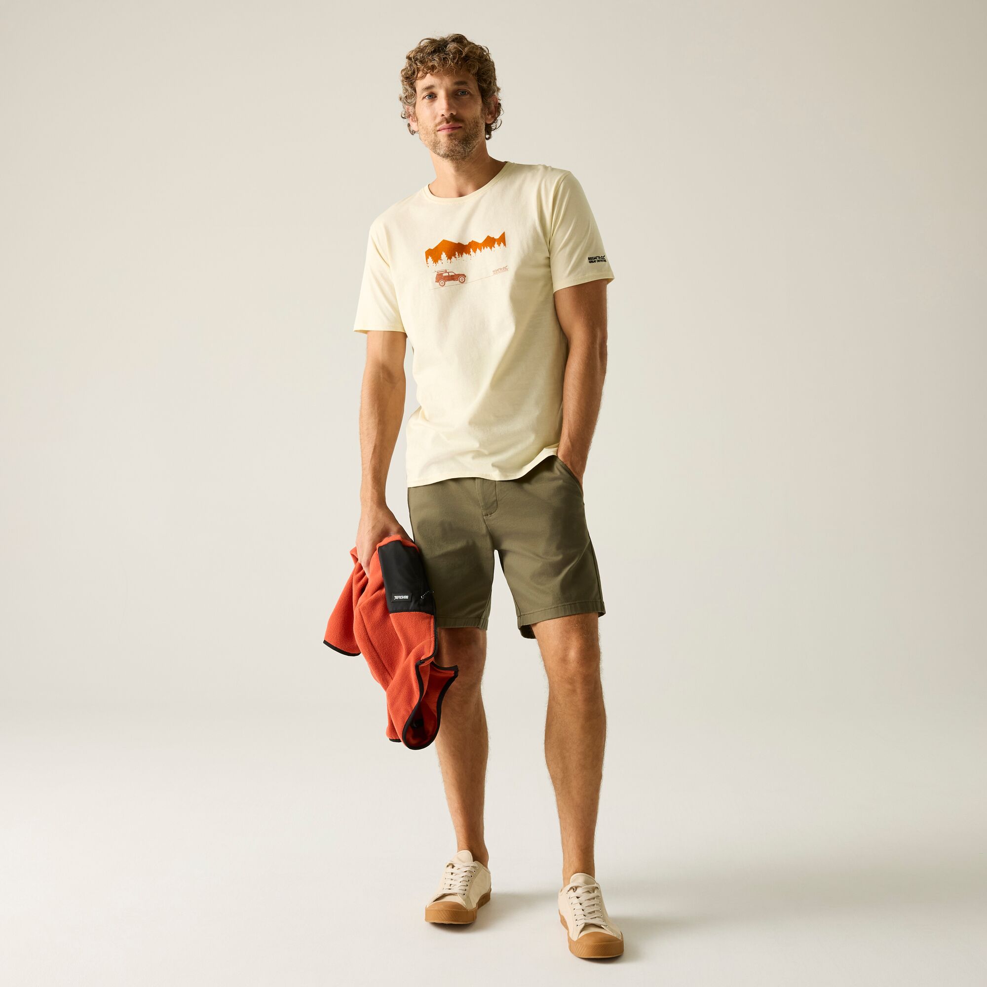 T-shirt Cline Ix Regatta Natural-3