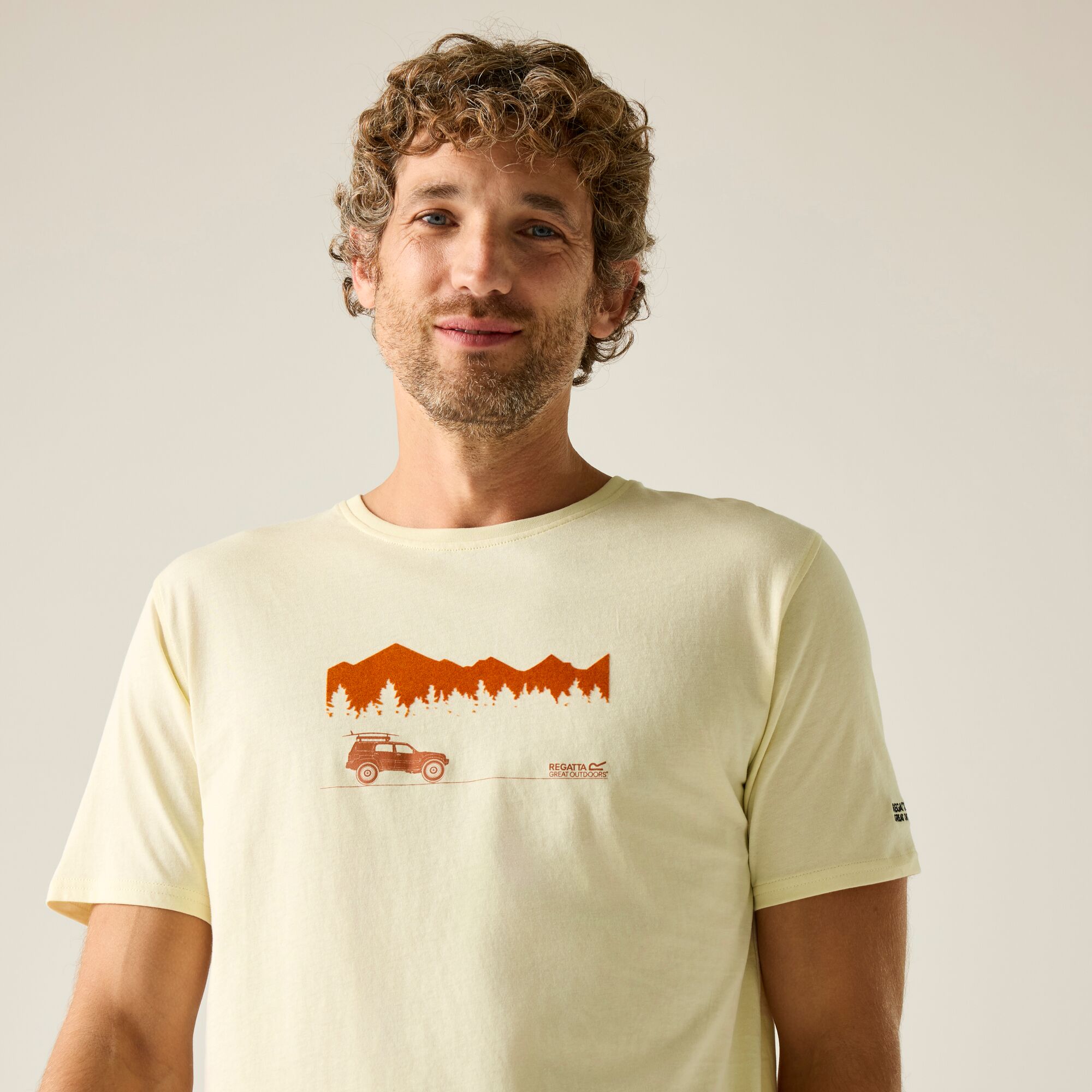 T-shirt Cline Ix Regatta Natural-4
