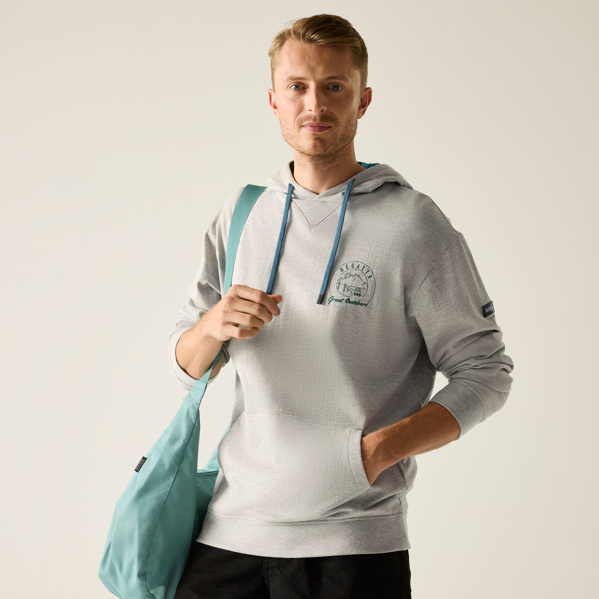 Sweatshirt Cline Hoody Regatta Cinzento-claro-2