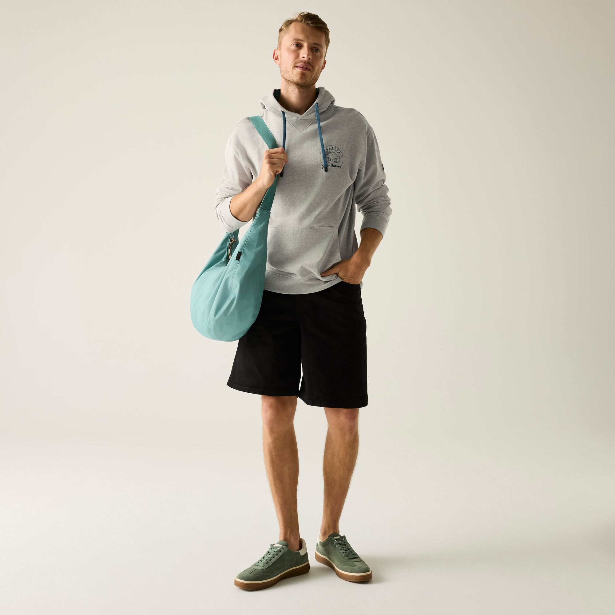 Sweatshirt Cline Hoody Regatta Cinzento-claro-4