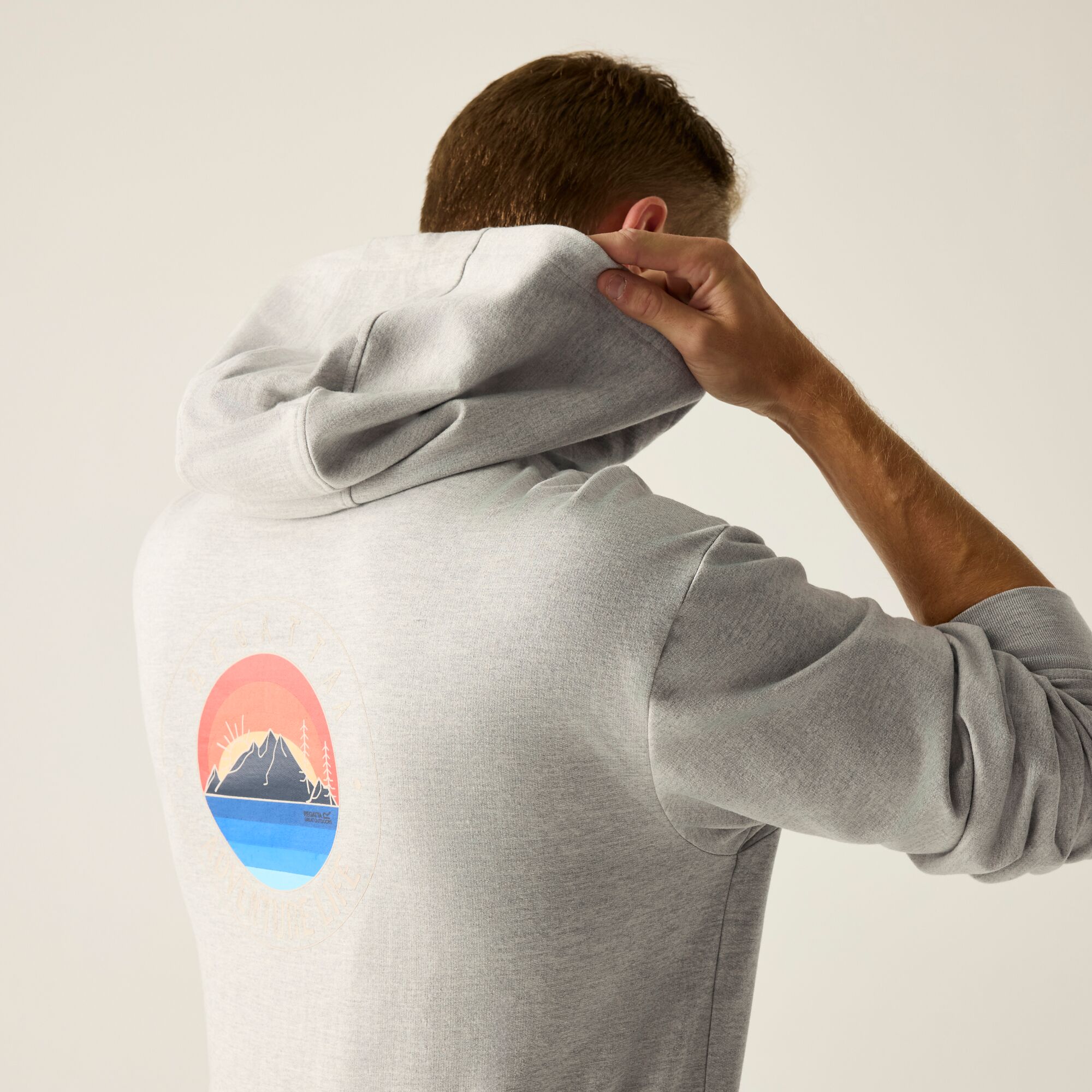 Sweatshirt Cline Hoody Regatta Cinzento-claro-5