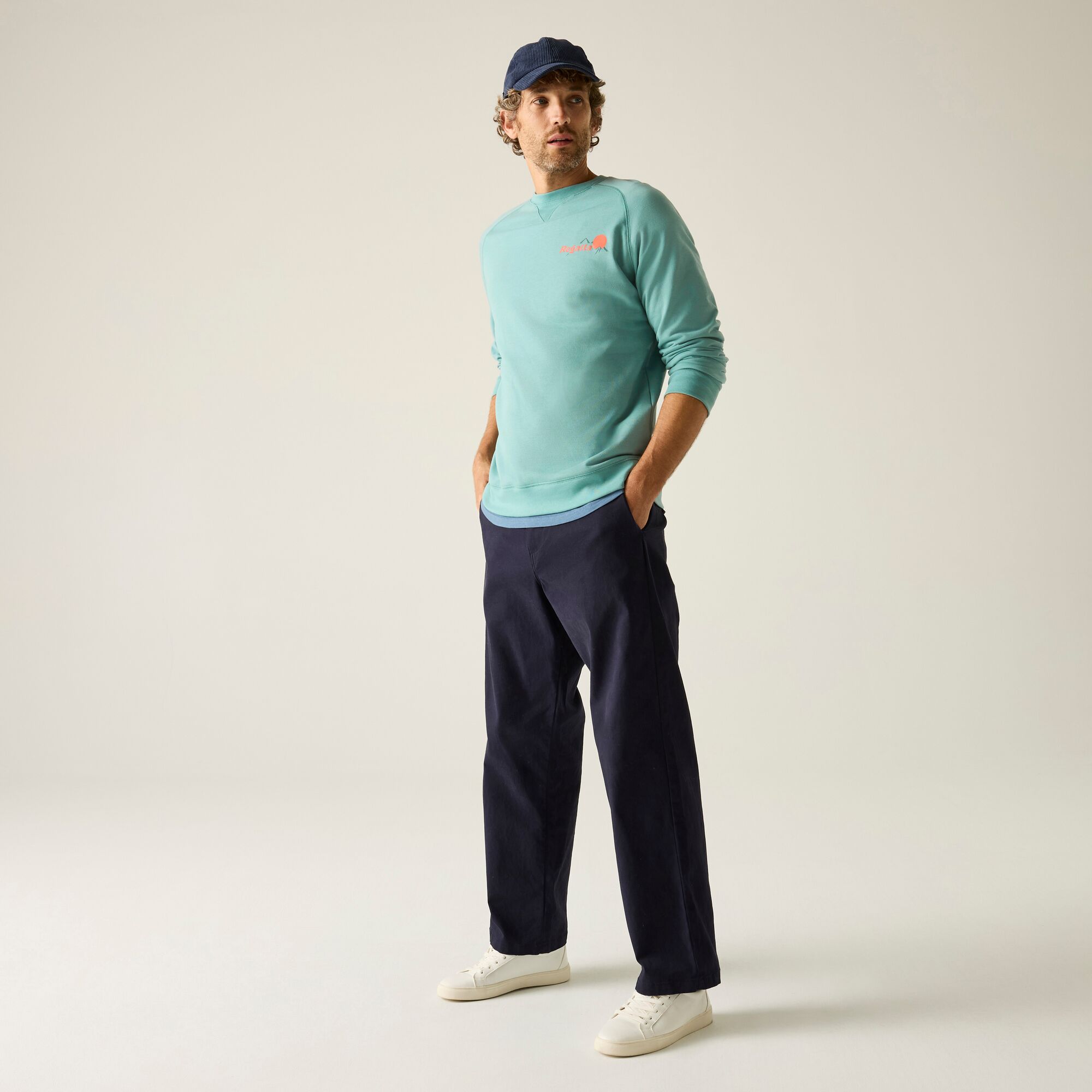 Sweatshirt Nithsdale Regatta Azul-turquesa-5