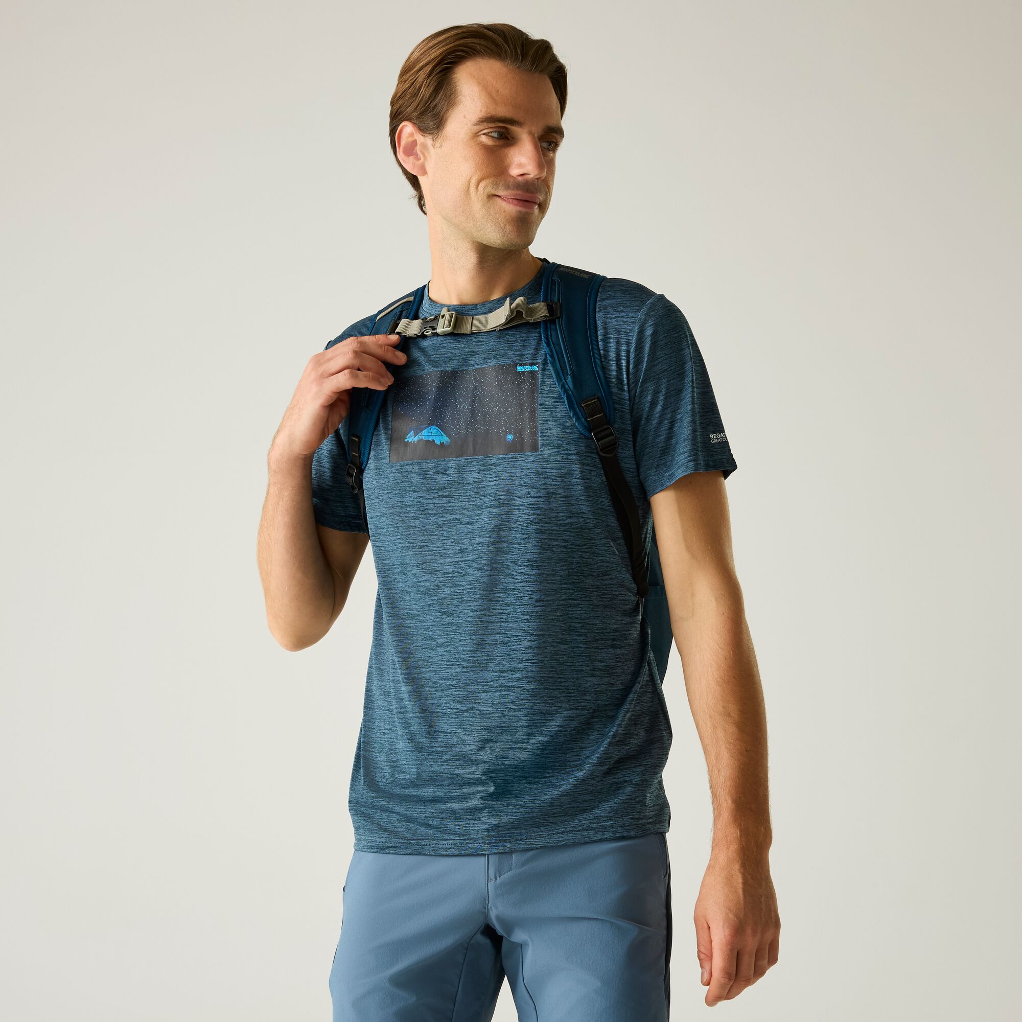 T-shirt Fingal Regatta Azul-escuro-2