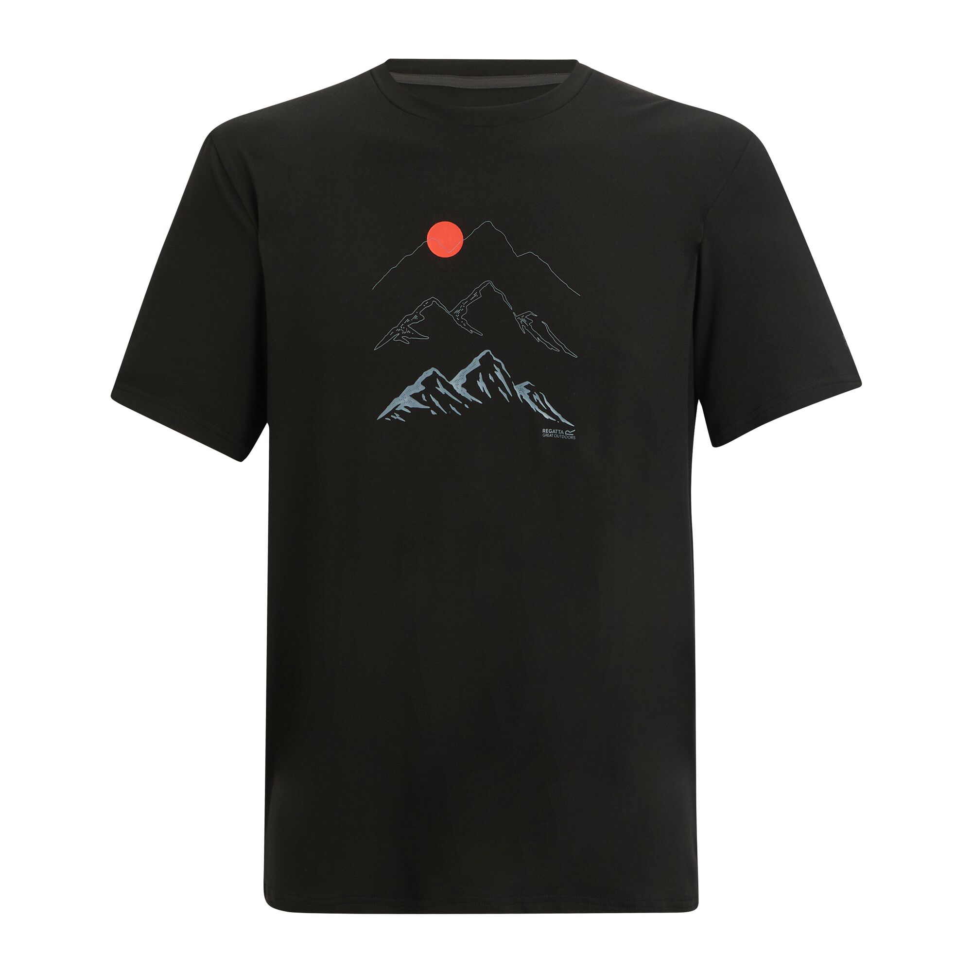 T-shirt Fingal Stretch Regatta Preto-1