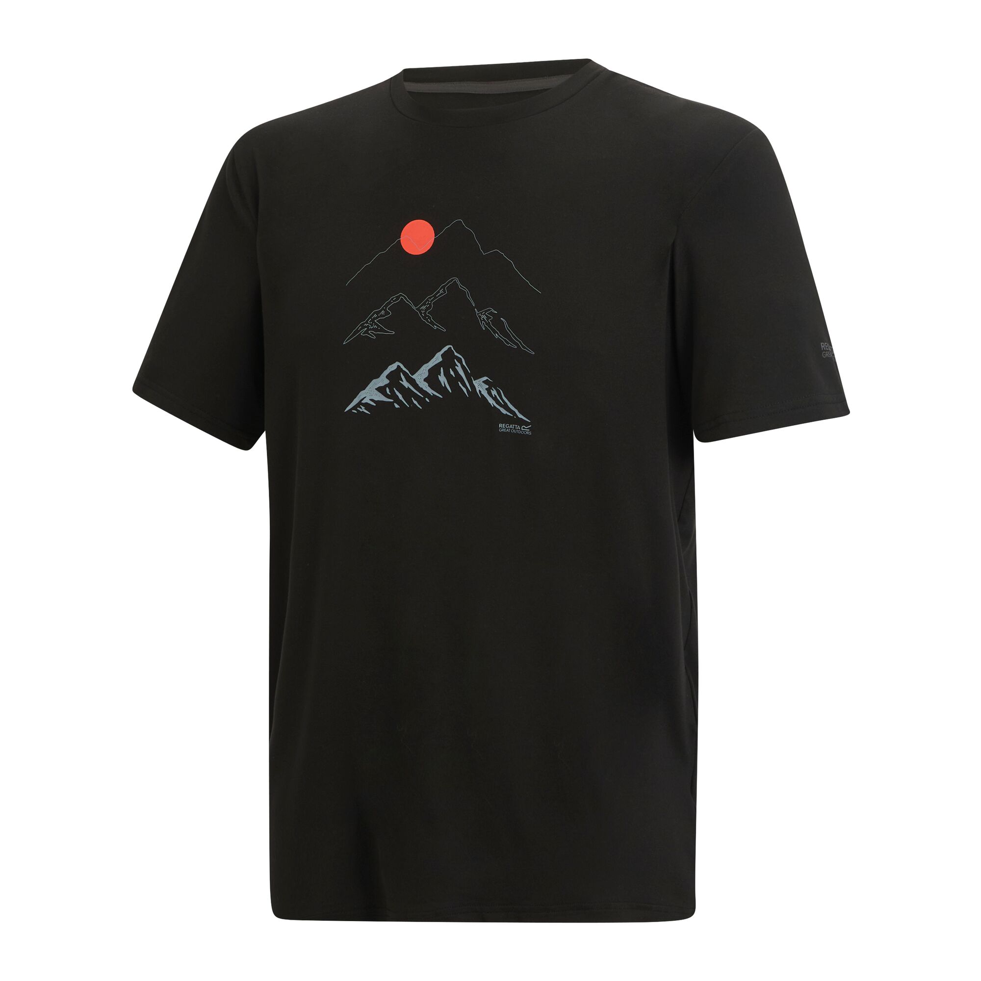 T-shirt Fingal Stretch Regatta Preto-7