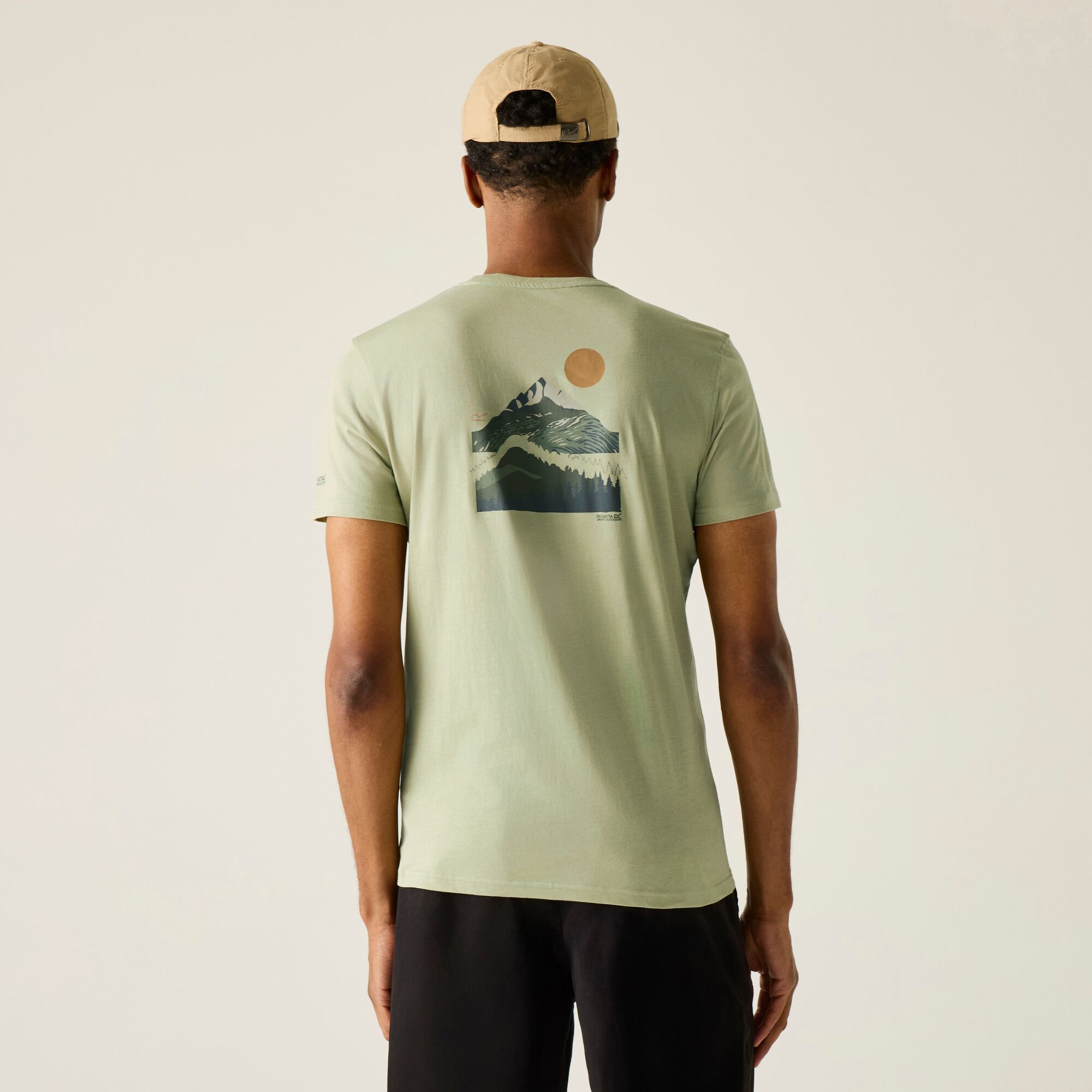 T-shirt Breezed Regatta Verde-3