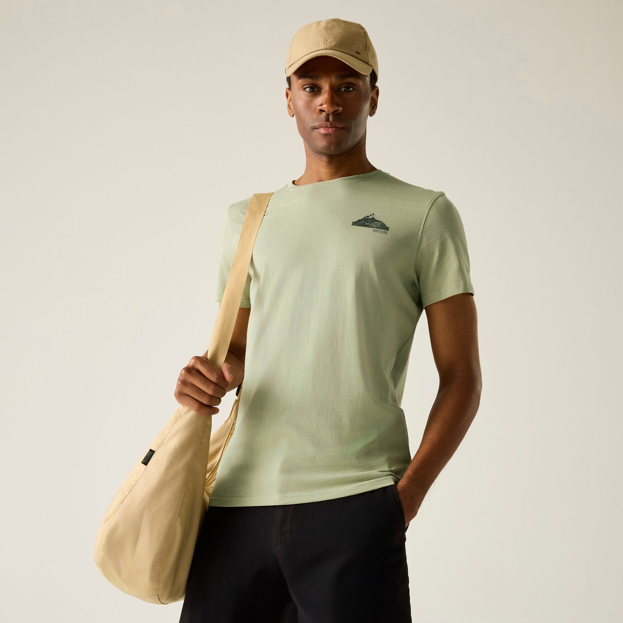 T-shirt Breezed Regatta Verde-5