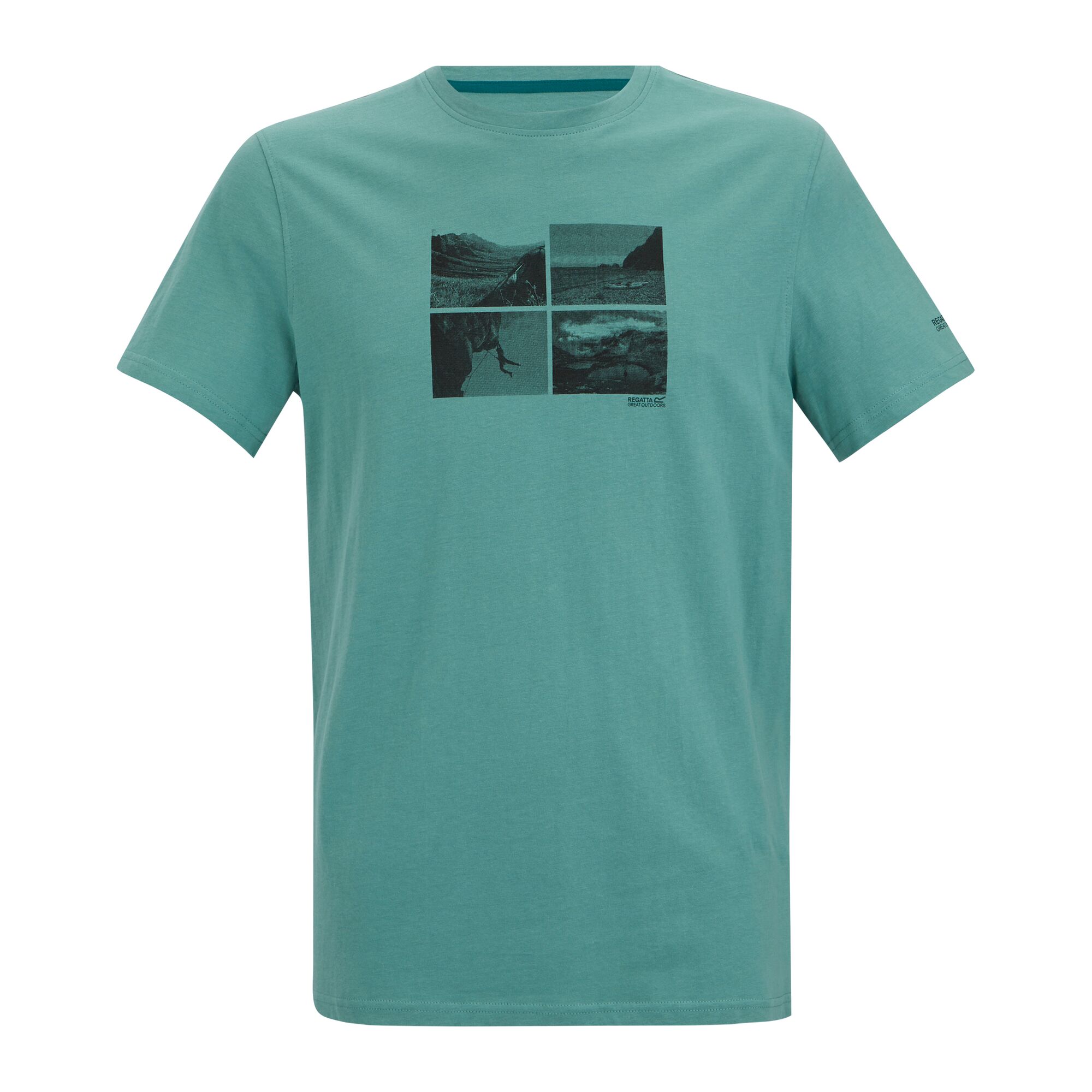 T-shirt Breezed Regatta Azul-turquesa-5