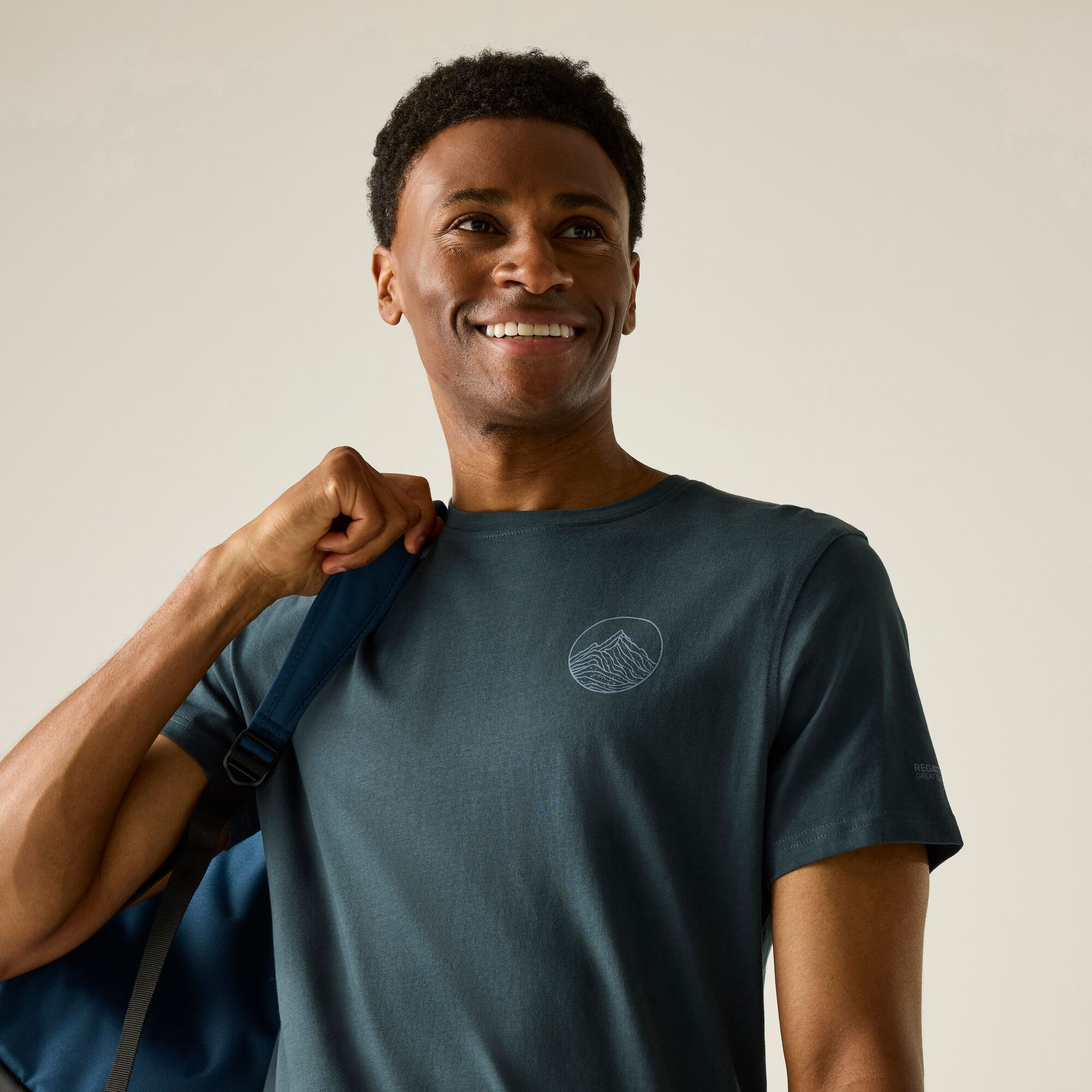 T-shirt Breezed Regatta Azul-escuro-4