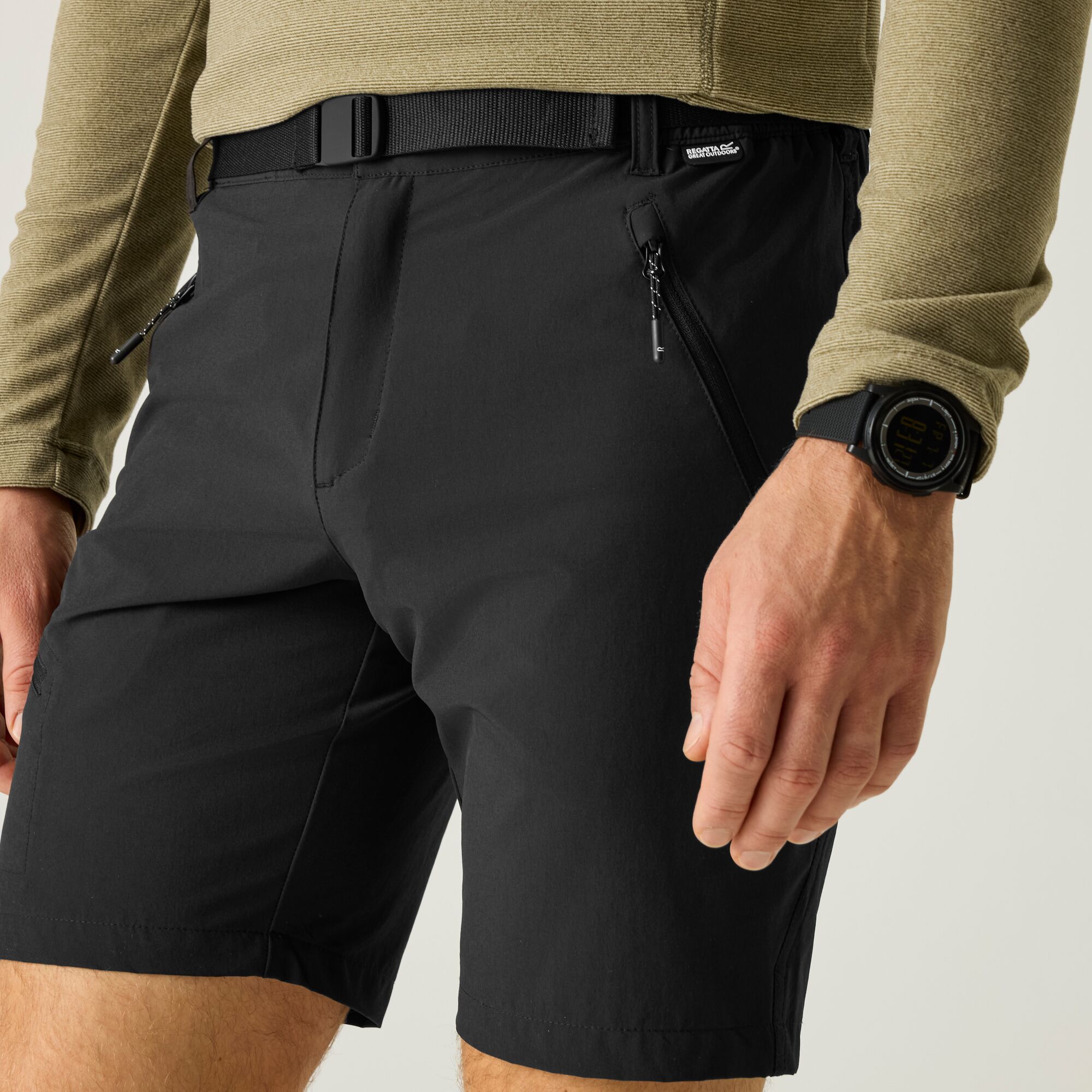 Bermuda Xert Stretch Shorts Regatta Preto-3