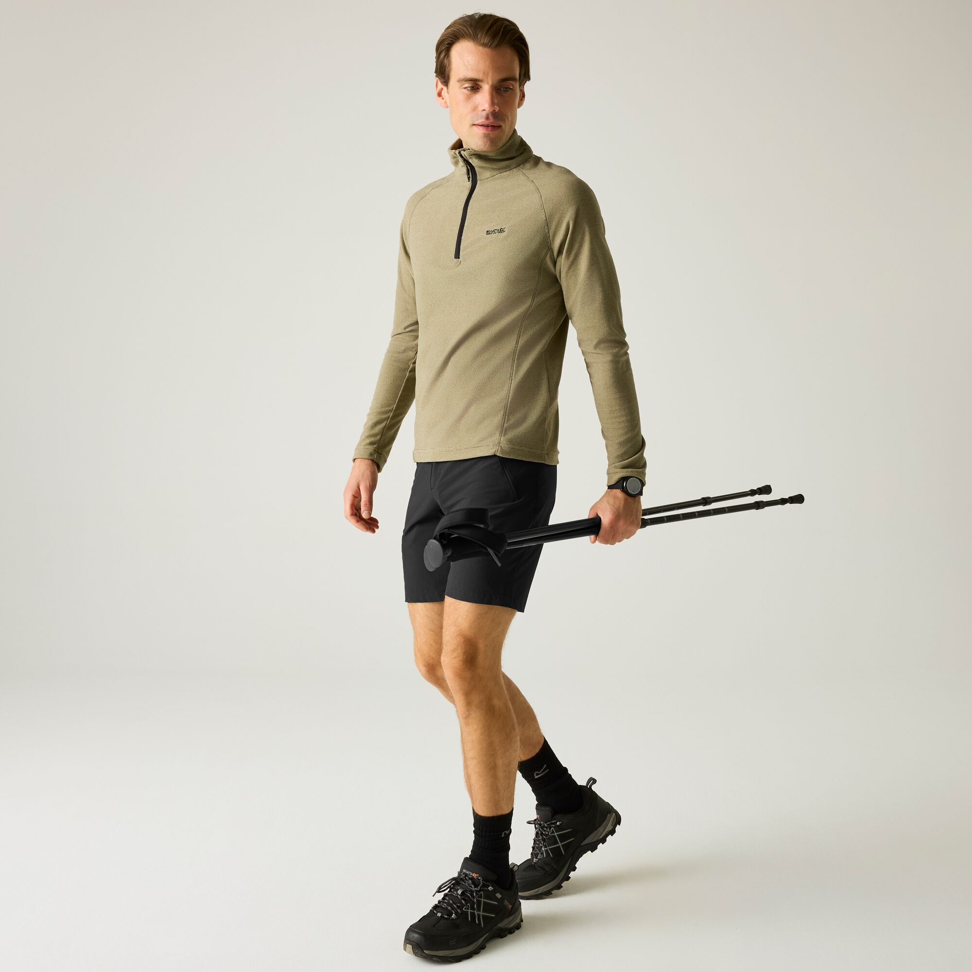 Bermuda Xert Stretch Shorts Regatta Preto-4