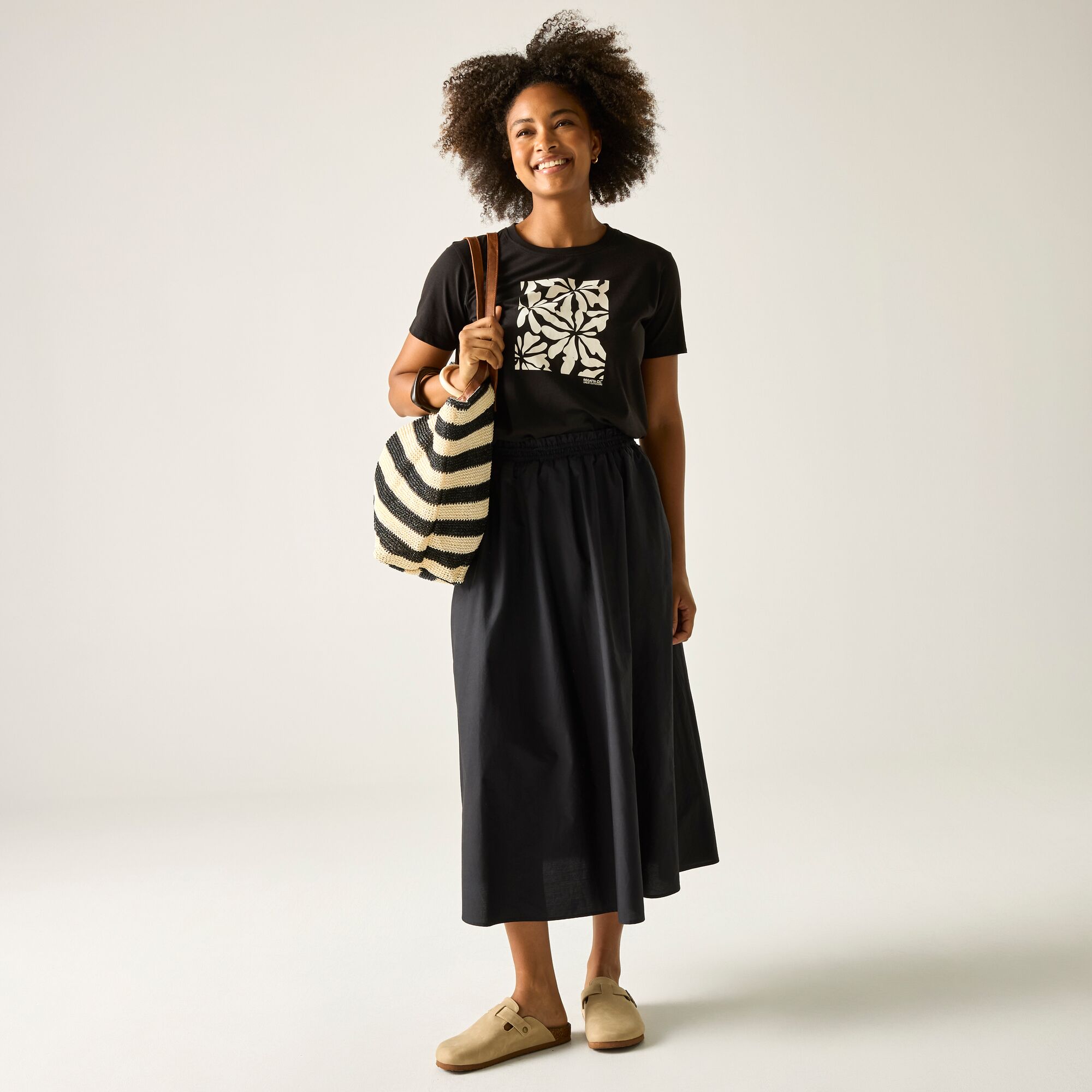 T-shirt Filandra Ix Regatta Preto-5