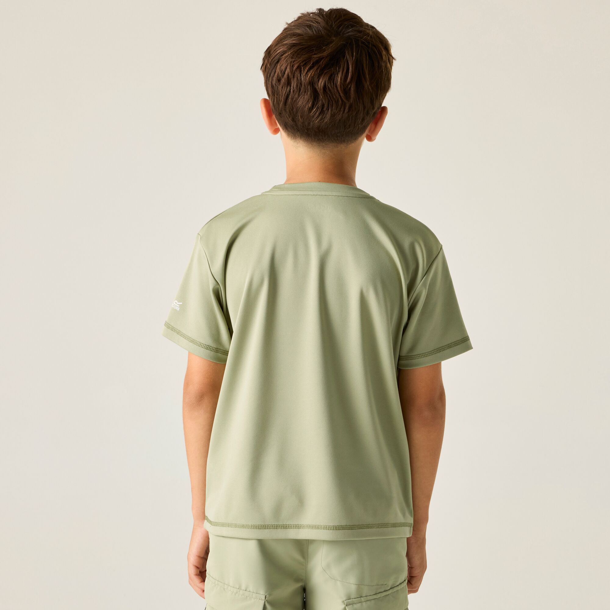 T-shirt Infantil Alvarado Regatta Verde-2