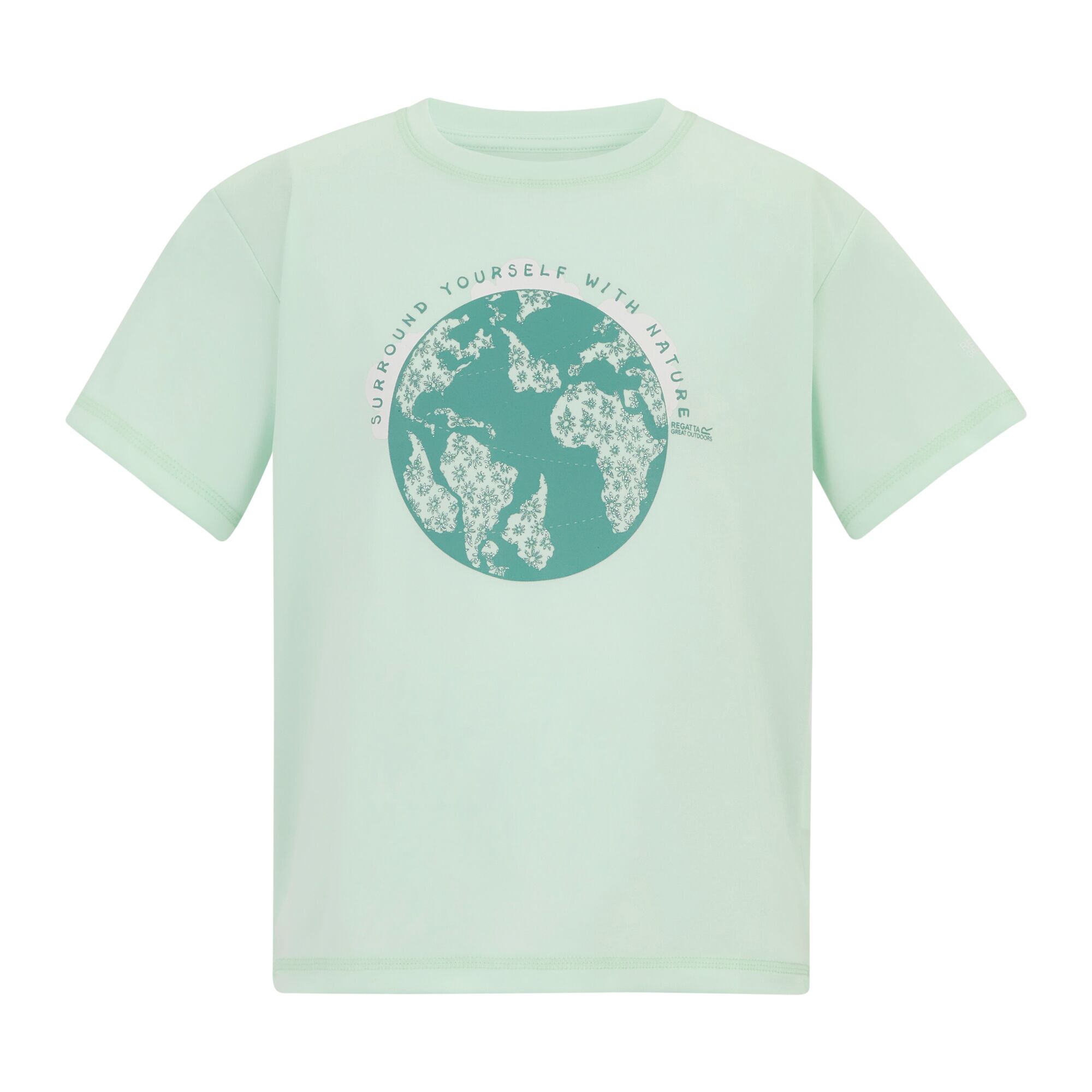 T-shirt Infantil Aria Regatta Verde-claro-5