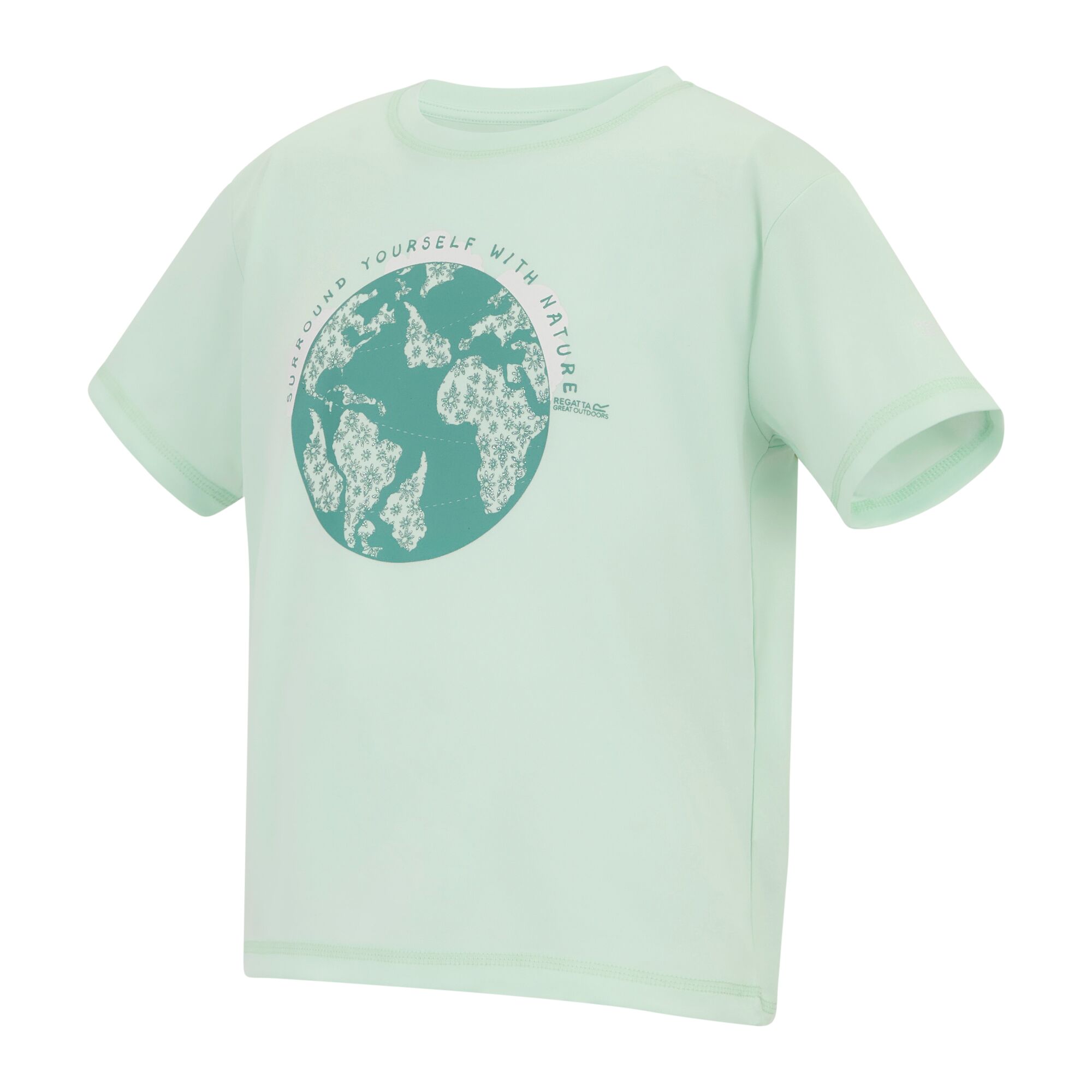 T-shirt Infantil Aria Regatta Verde-claro-7
