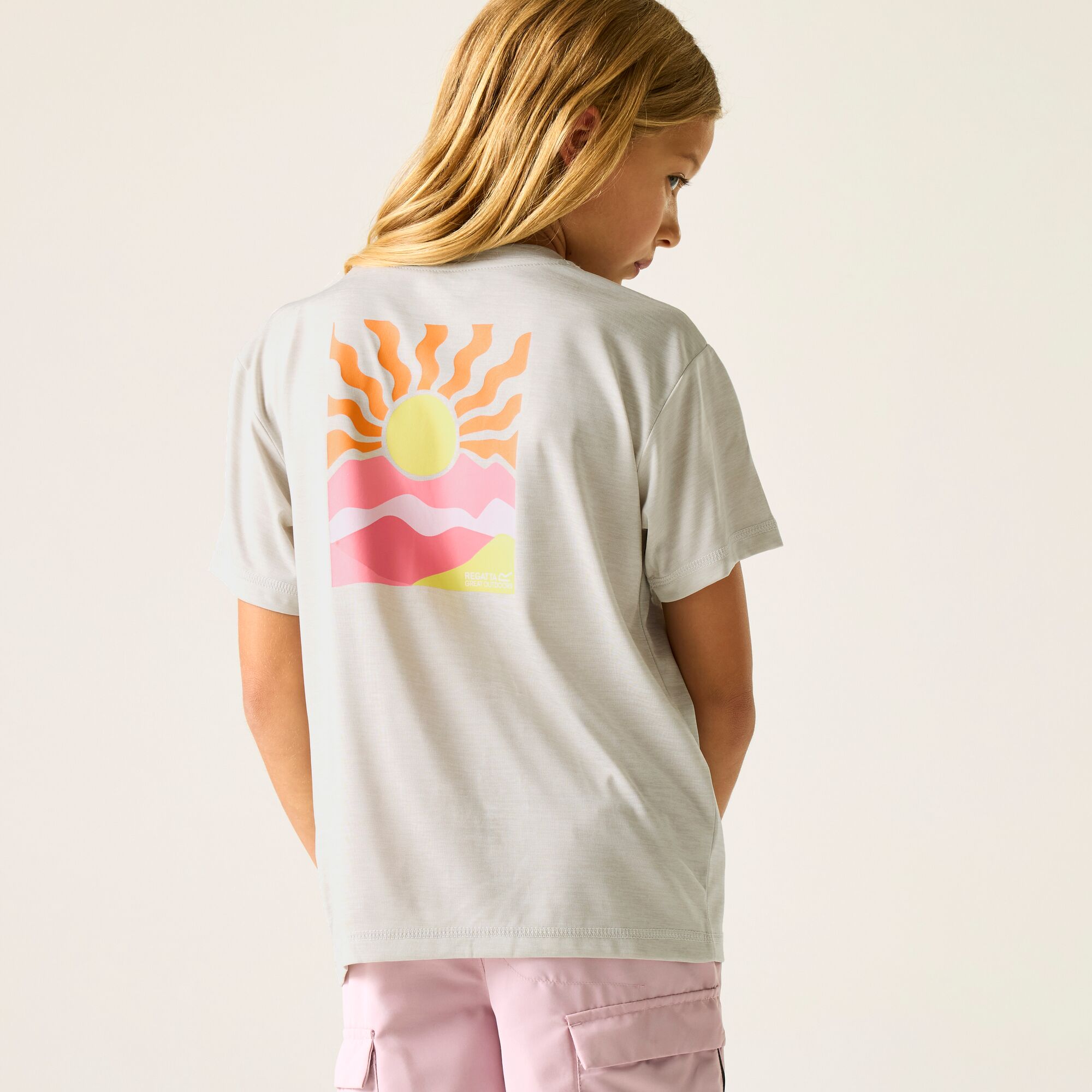 T-shirt Infantil Aria Regatta Branco-marfim-3