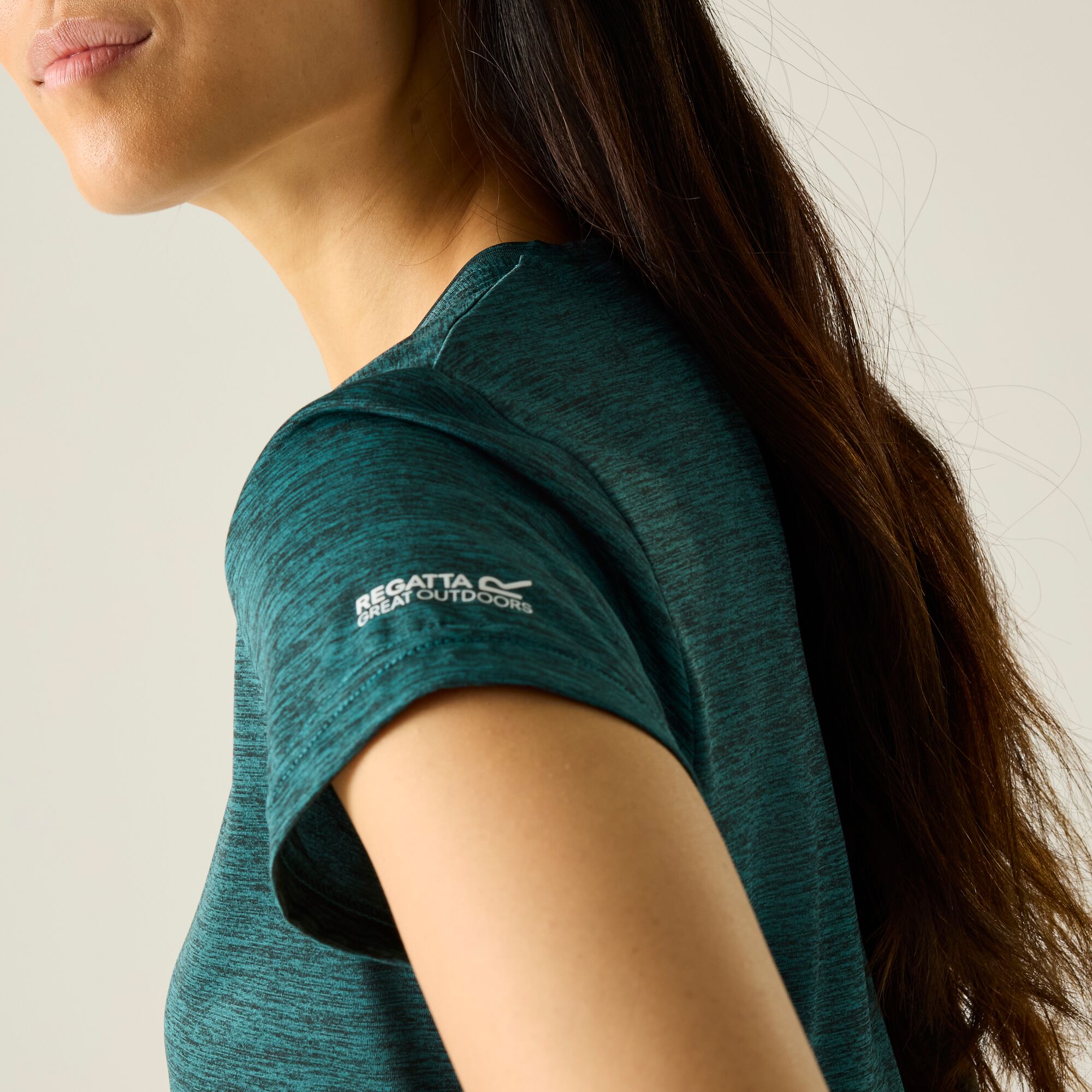 T-shirt Fingal Edition Regatta Verde-escuro-5