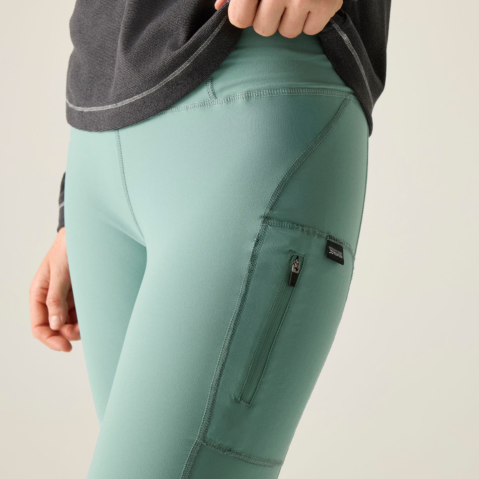 Leggings Monira Hiking Leg Regatta Verde-azulado-5