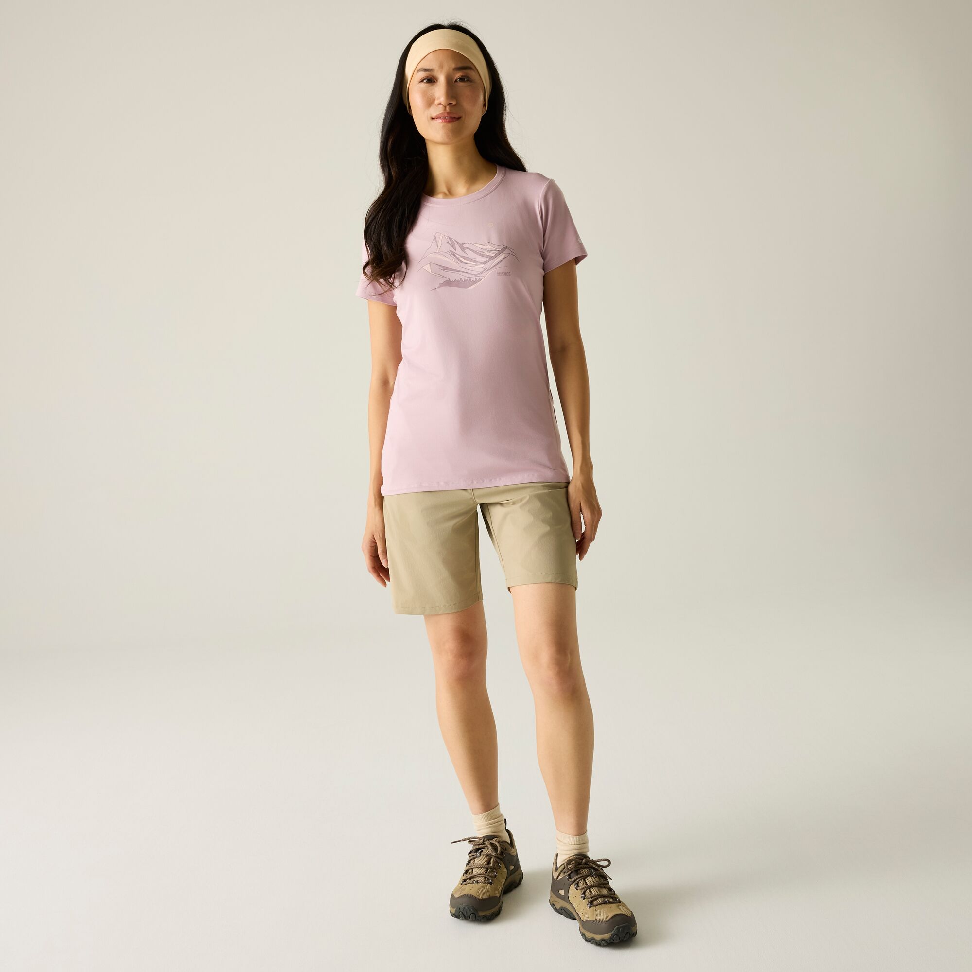 T-shirt Fingal Stretch Regatta Rosa-claro-3