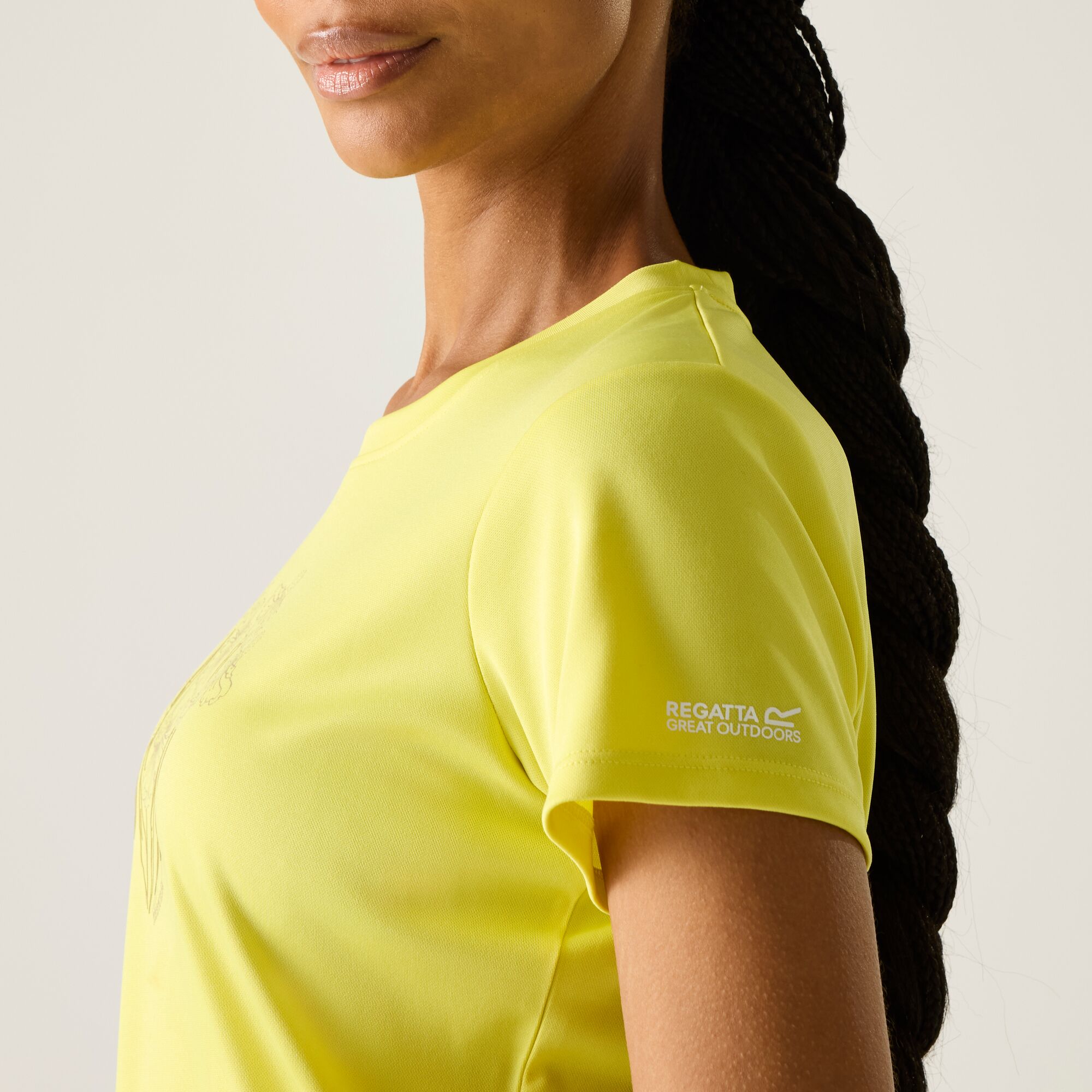 T-shirt Fingal Regatta Amarelo-4