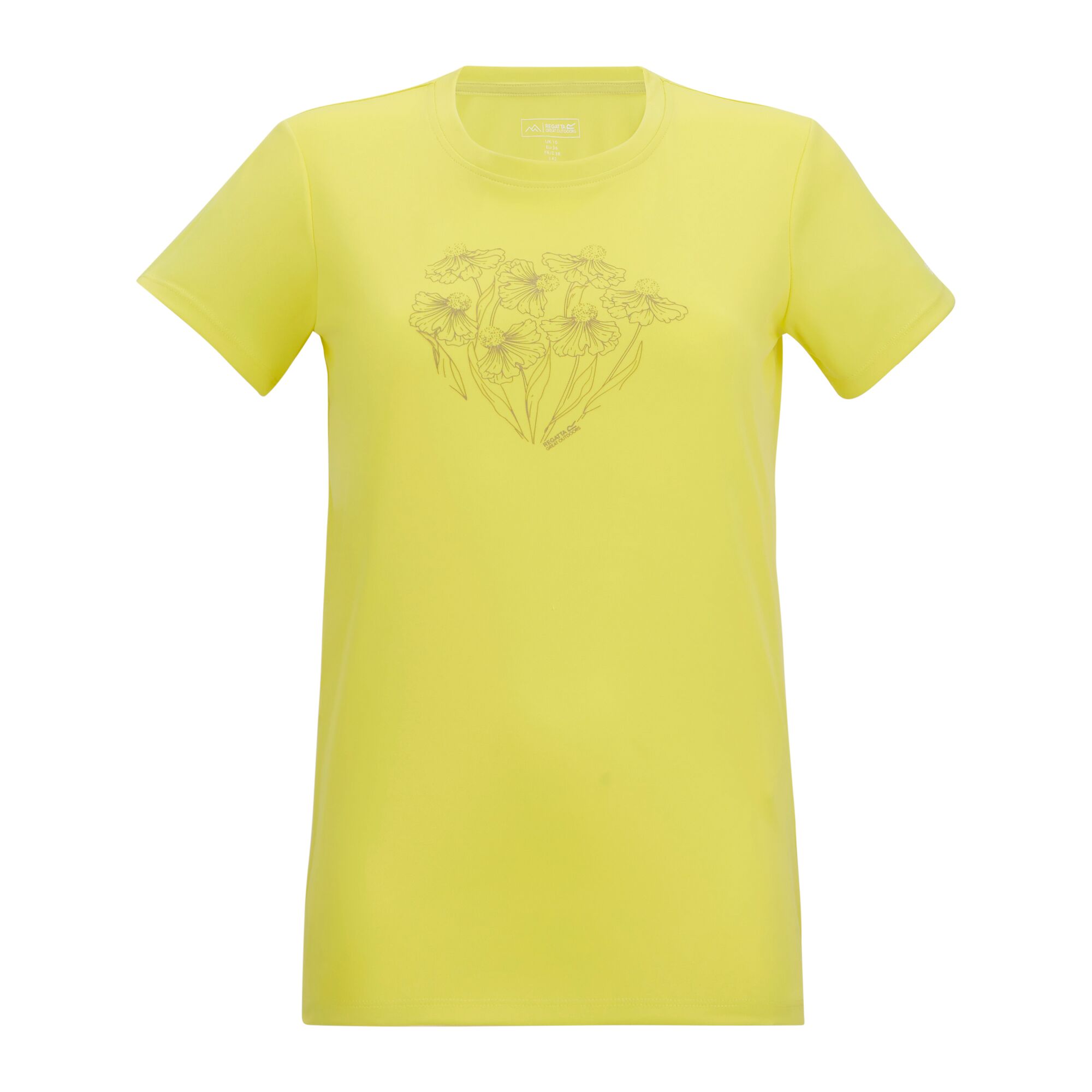 T-shirt Fingal Regatta Amarelo-5