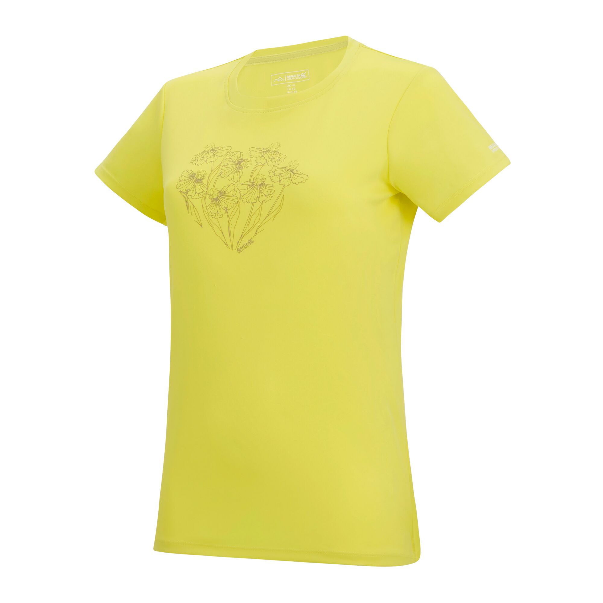 T-shirt Fingal Regatta Amarelo-7