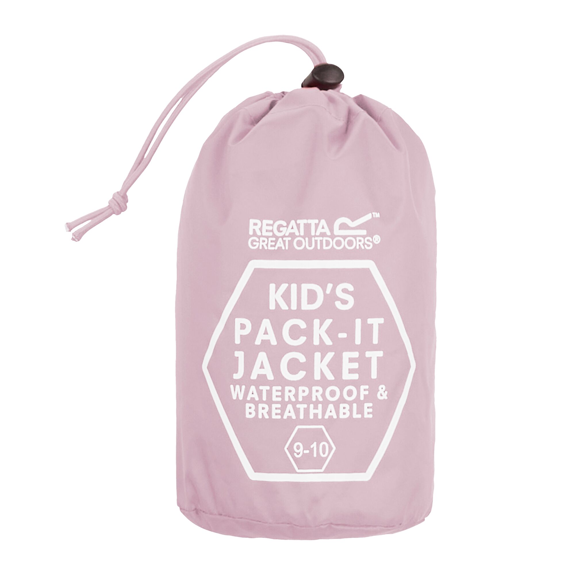 Impermeável Infantil Pk It Jkt Iii Regatta Rosa-claro-5