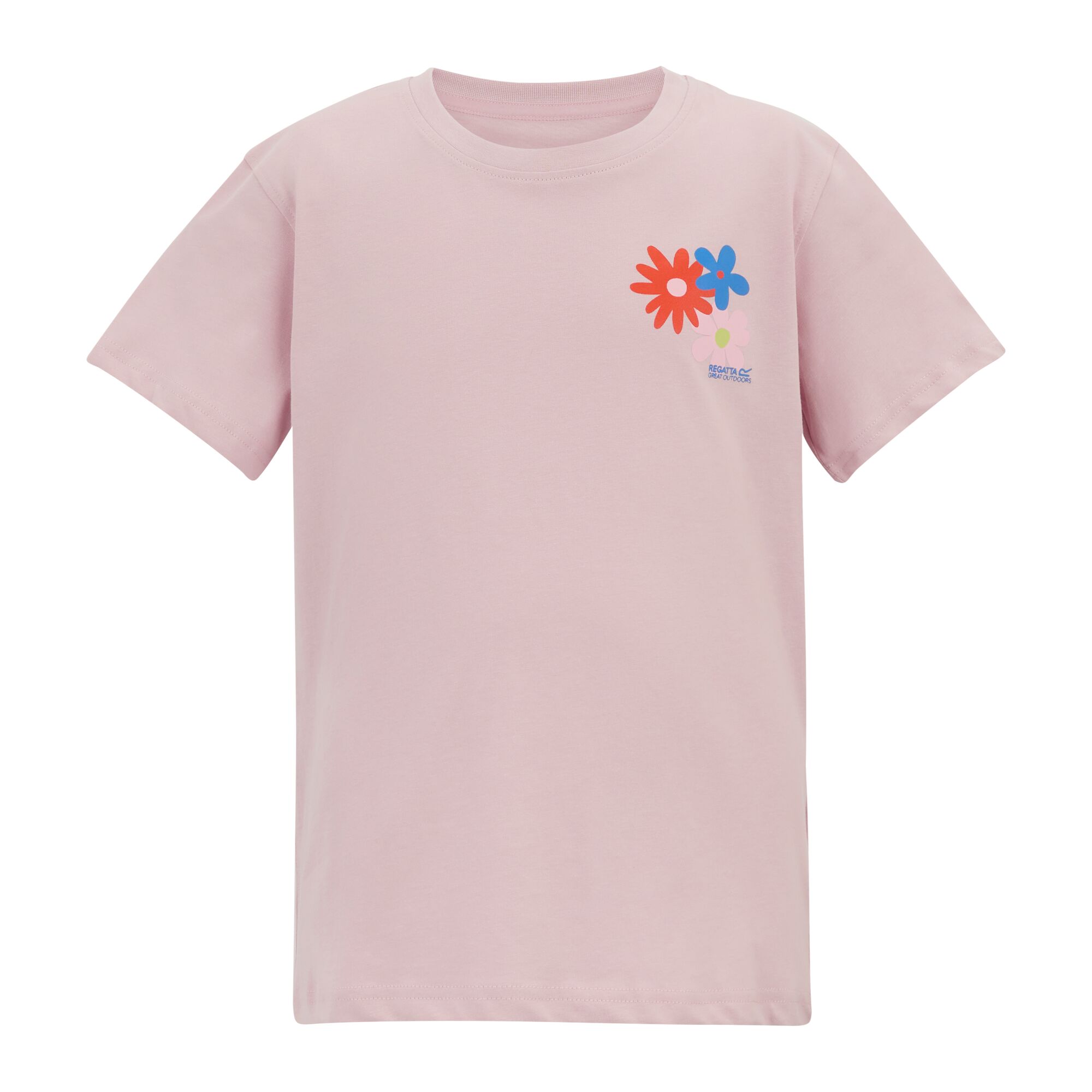 T-shirt Infantil Bosley Regatta Rosa-claro-5