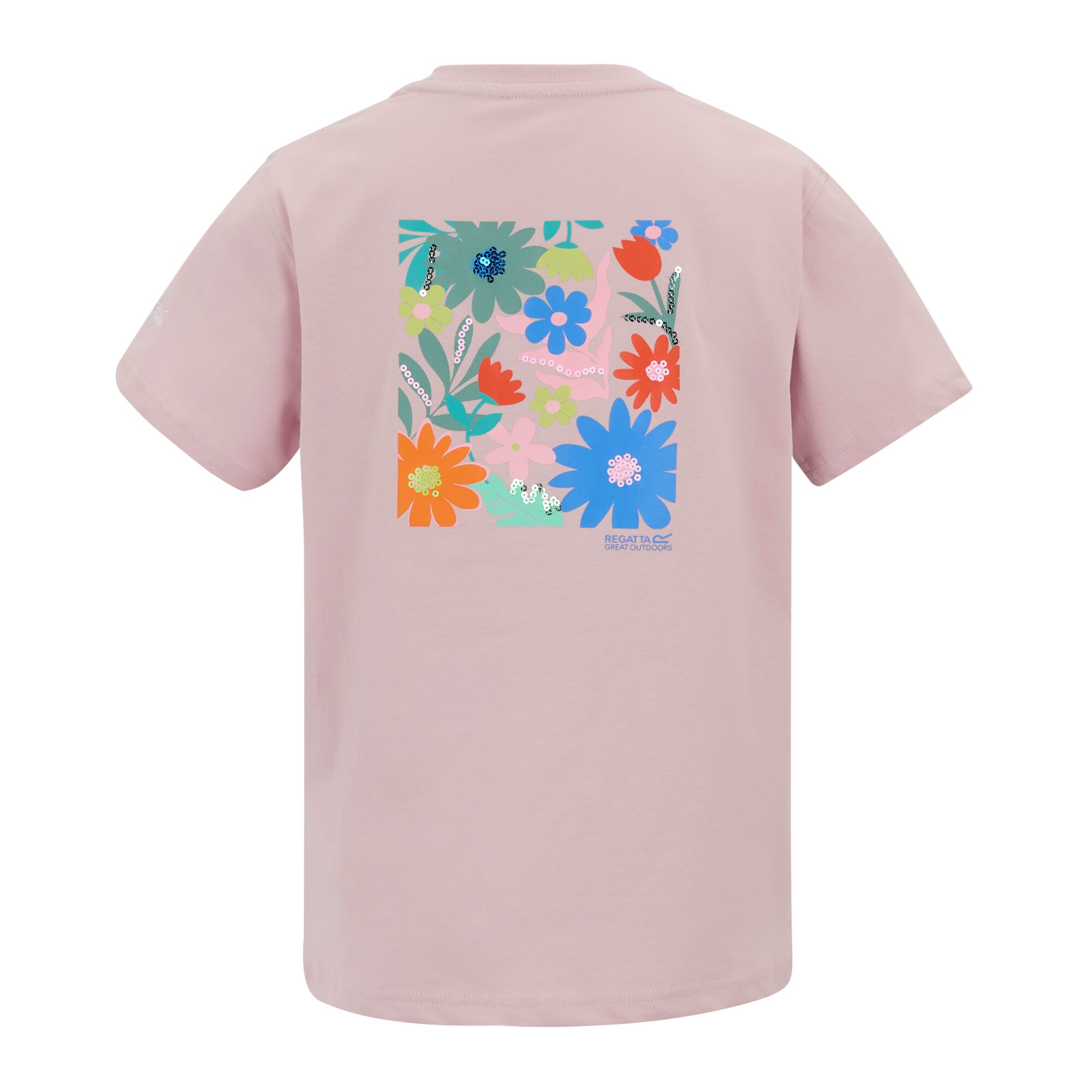 T-shirt Infantil Bosley Regatta Rosa-claro-6