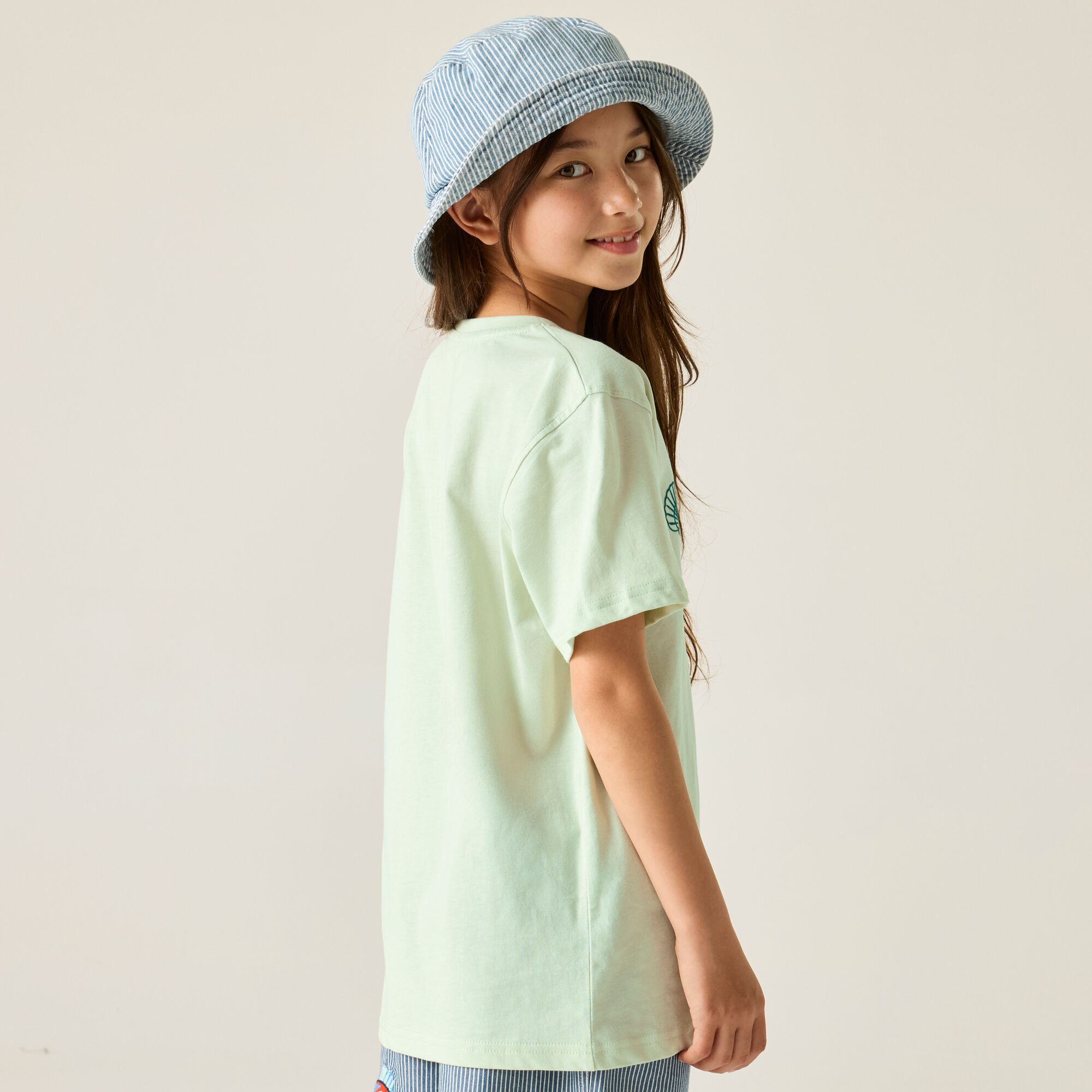 T-shirt Infantil Bosley Regatta Verde-claro-2