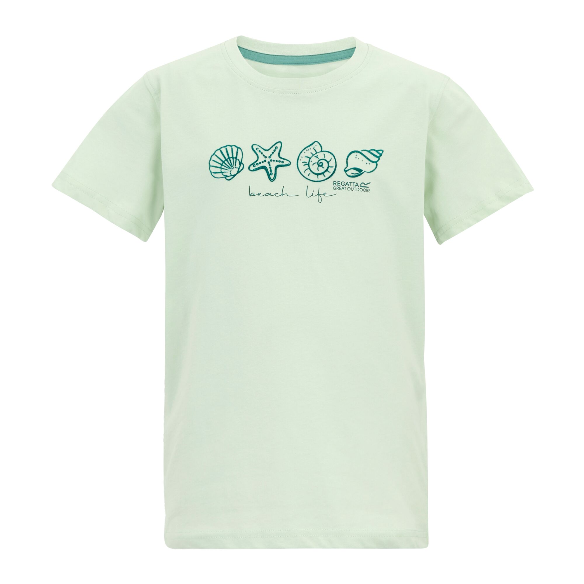 T-shirt Infantil Bosley Regatta Verde-claro-5