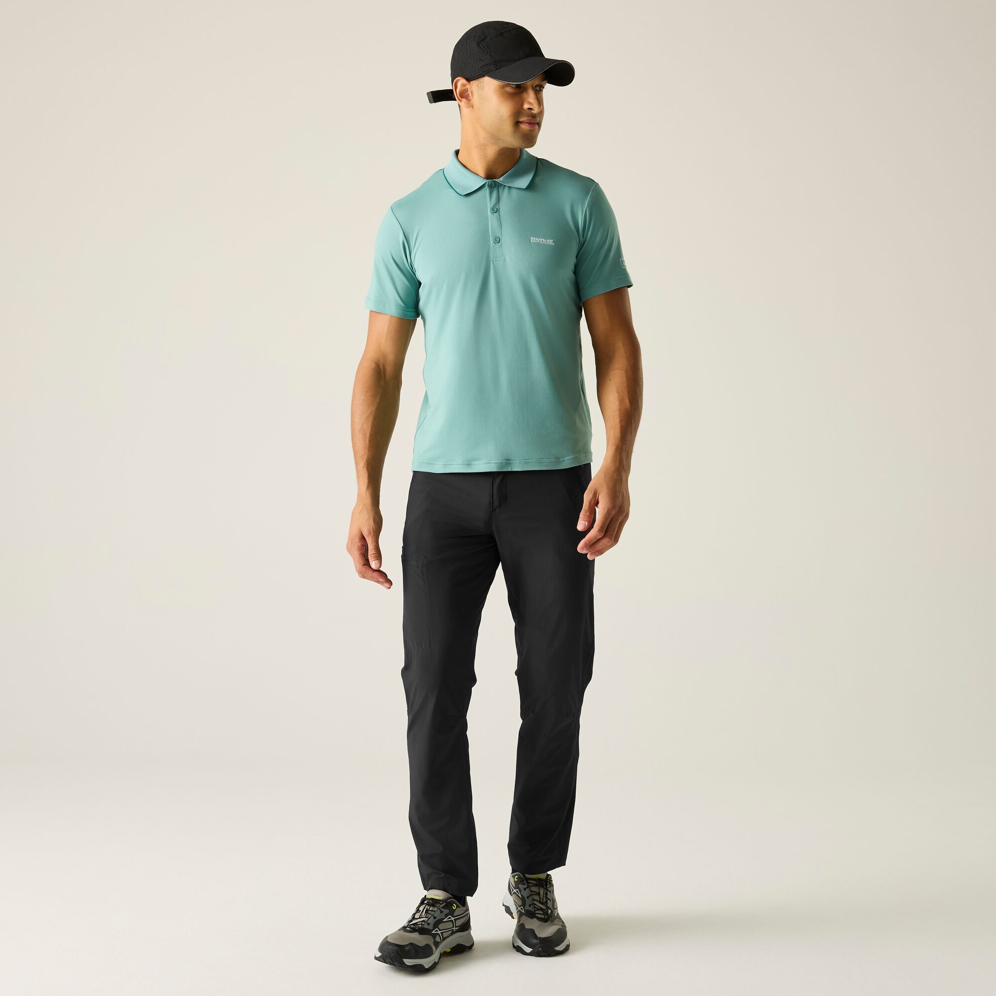 Calças Xert Stretch Shorts Regatta Preto-3