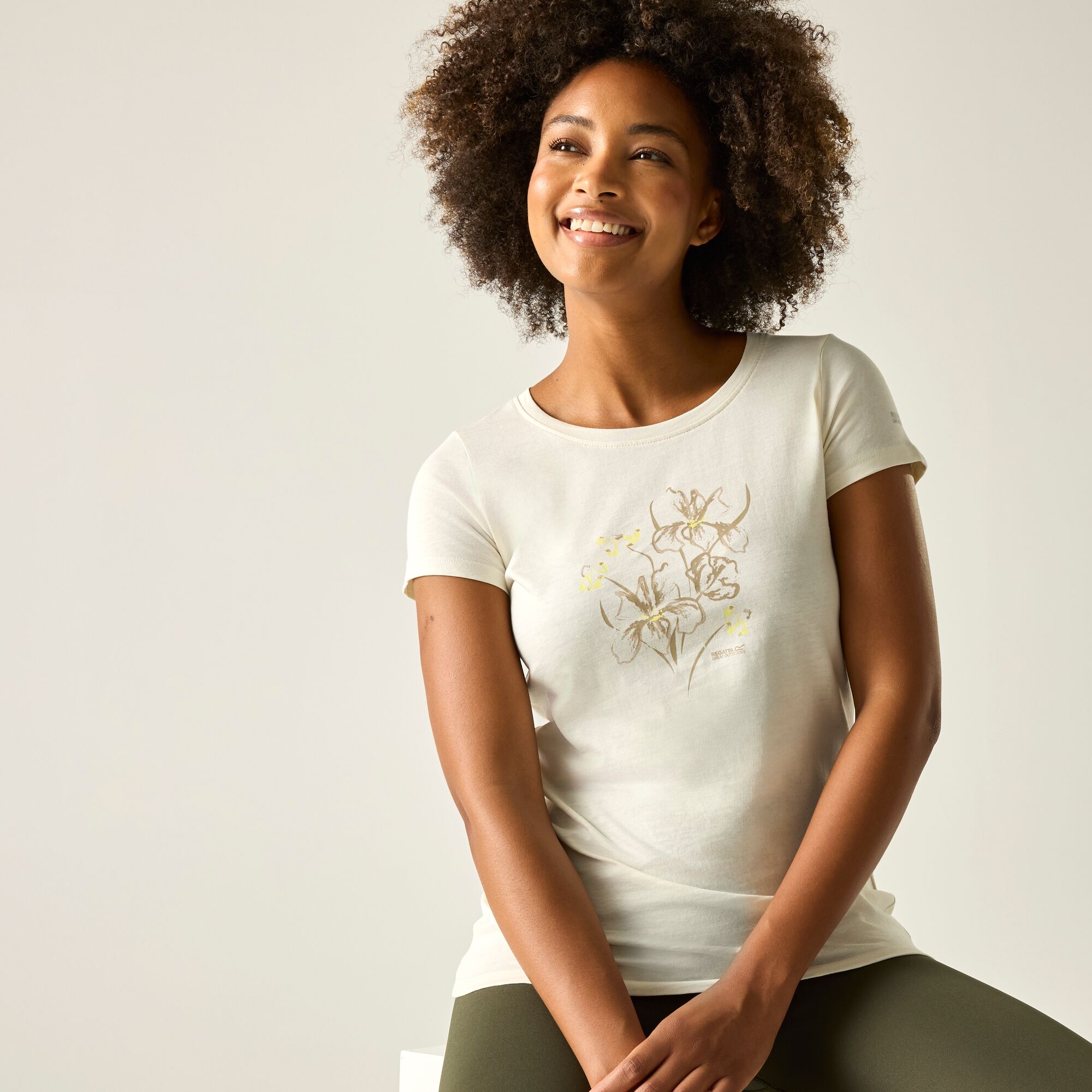 T-shirt Breezed Regatta Branco-5