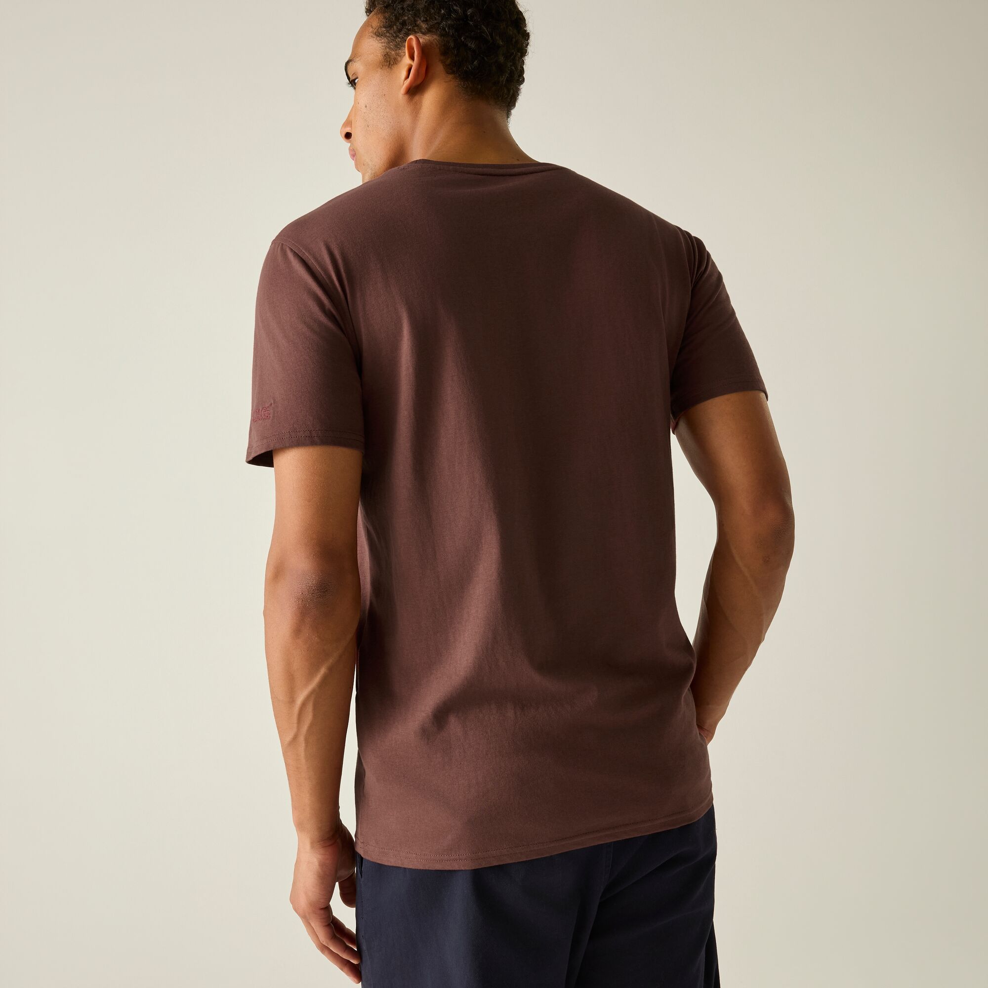 T-shirt Cline Ix Regatta Bordeaux-2